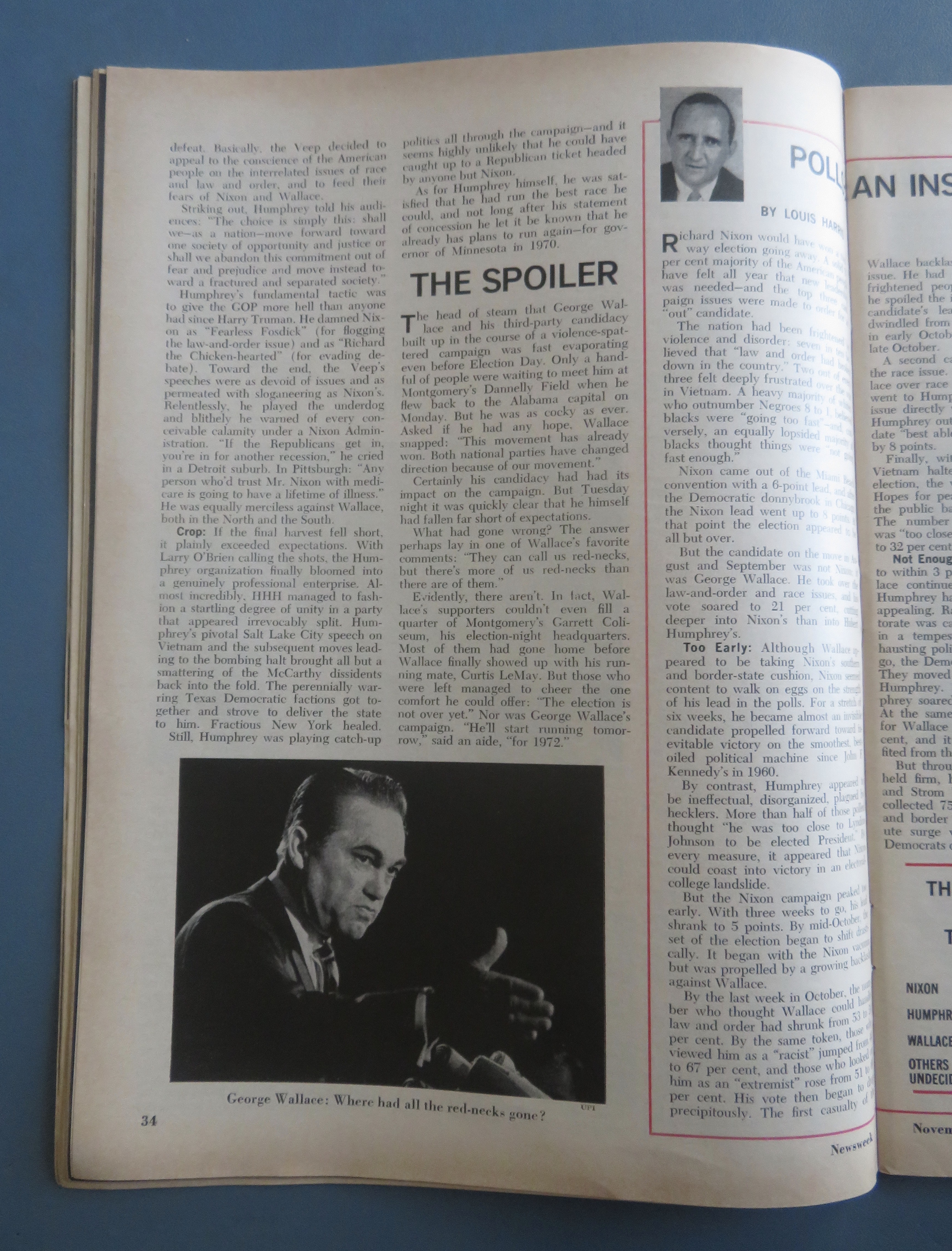 Newsweek Magazine November 11, 1968 How Nixon Won