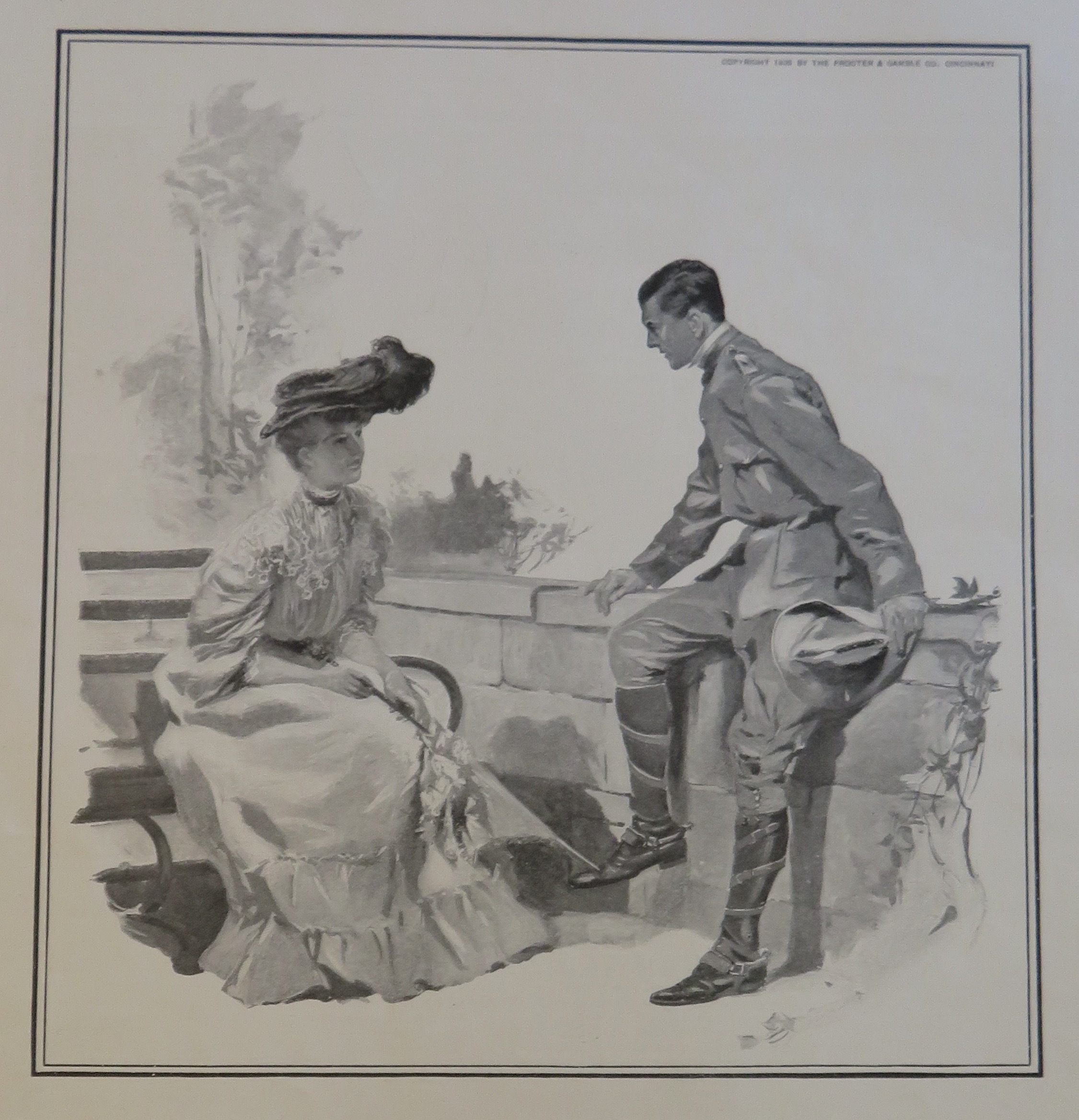 1905 Ivory Soap with Man & Woman Talking