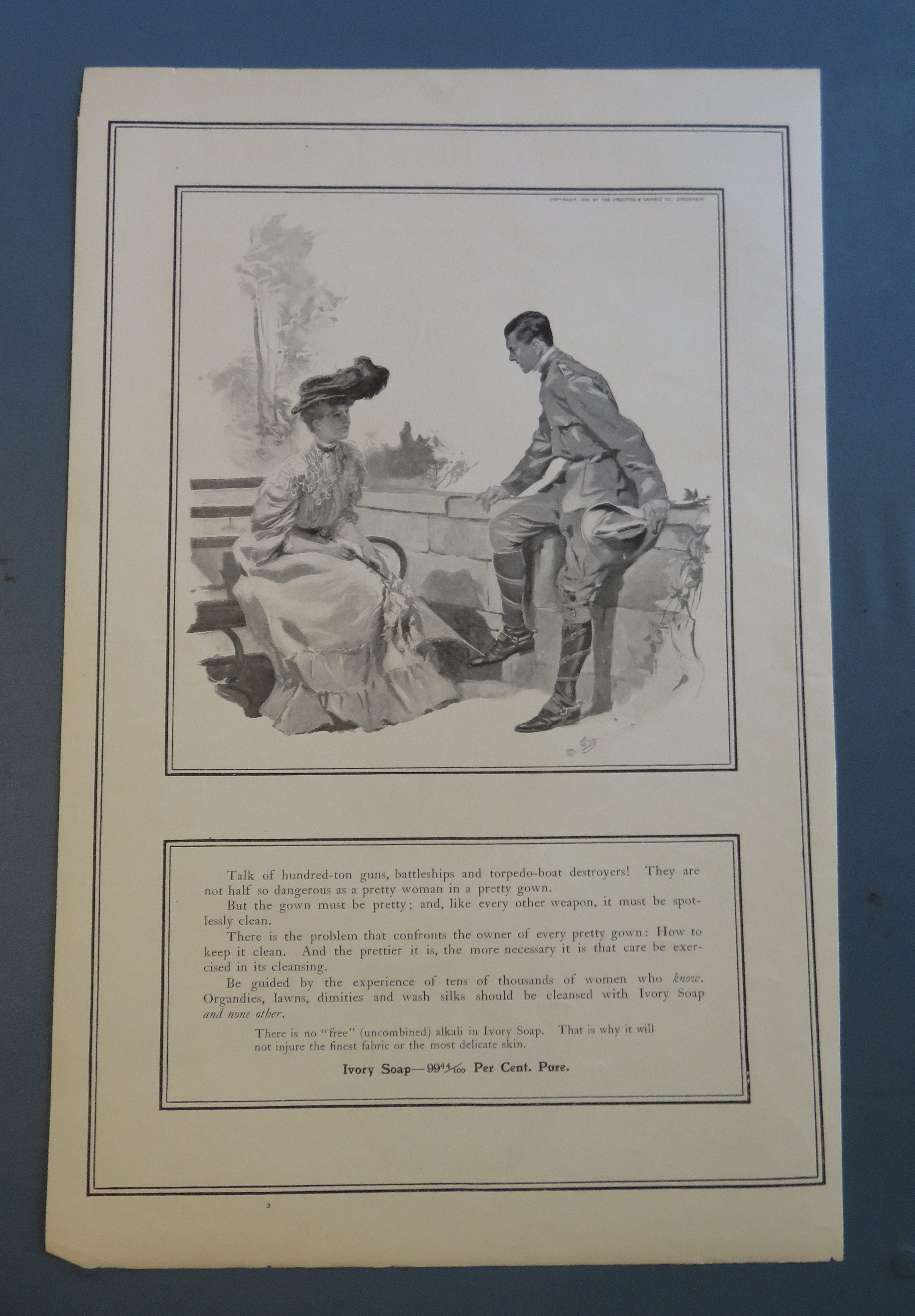 1905 Ivory Soap with Man & Woman Talking