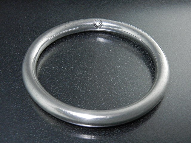 Taxco Mexico Sterling Silver Bangle Bracelet