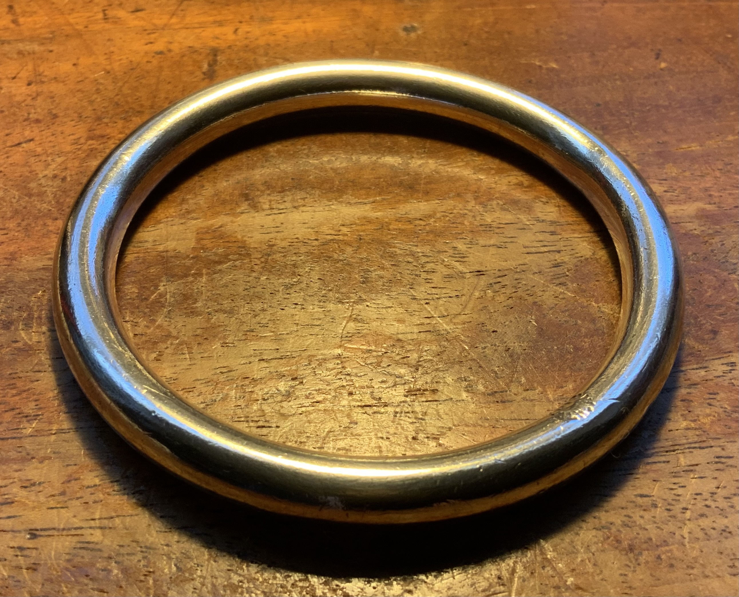 Taxco Mexico Sterling Silver Bangle Bracelet