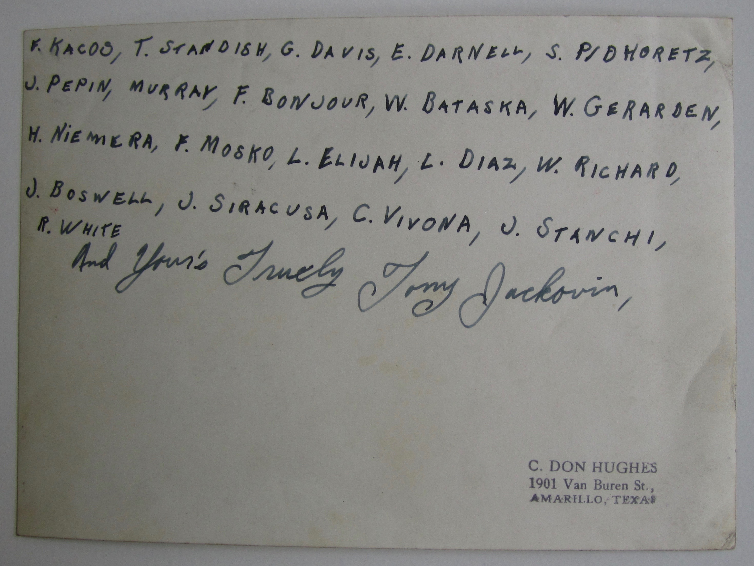 1940's Lake Charles Army Air Field Booklet