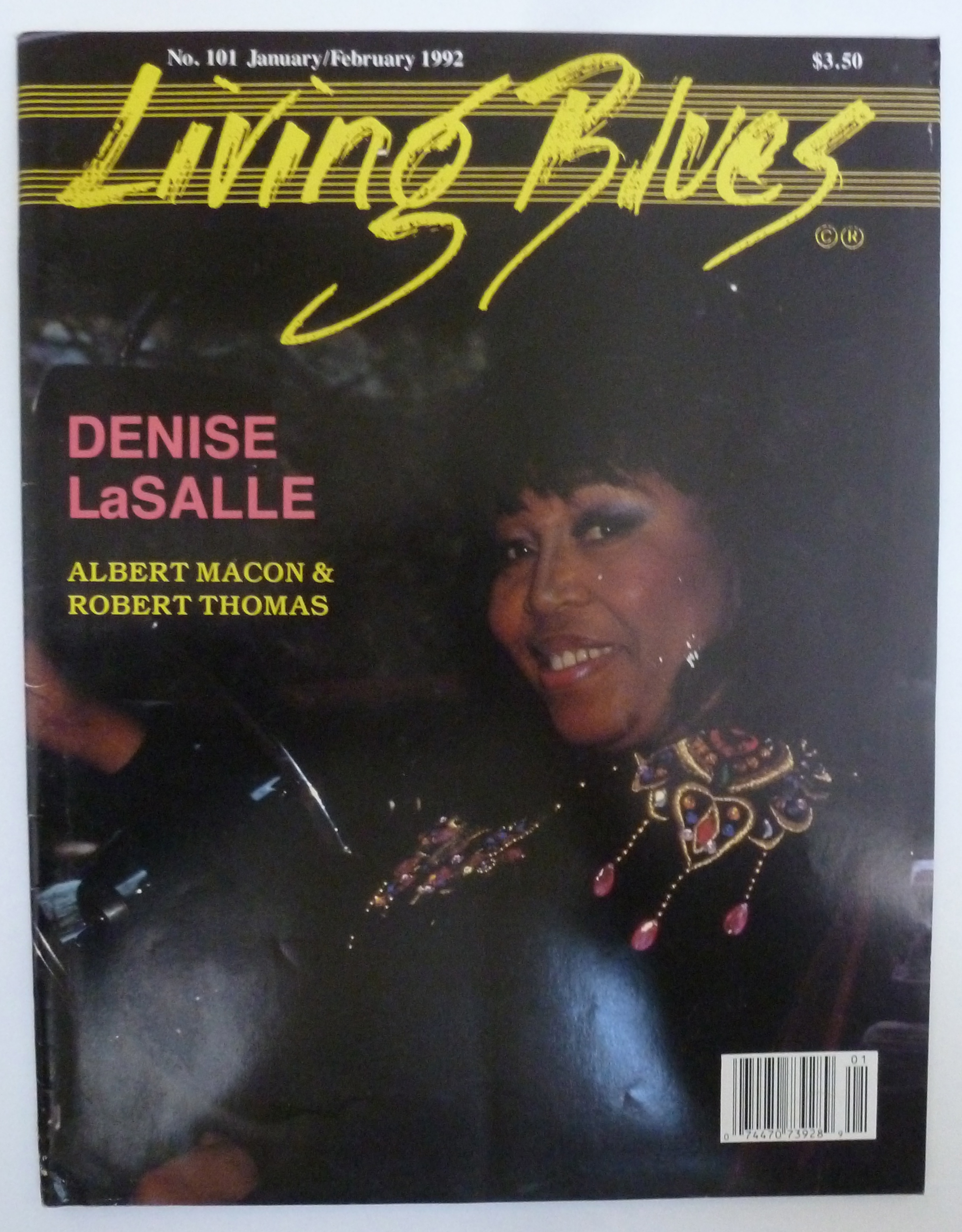 Living Blues Magazine Jan/Feb 1992 Denise LaSalle