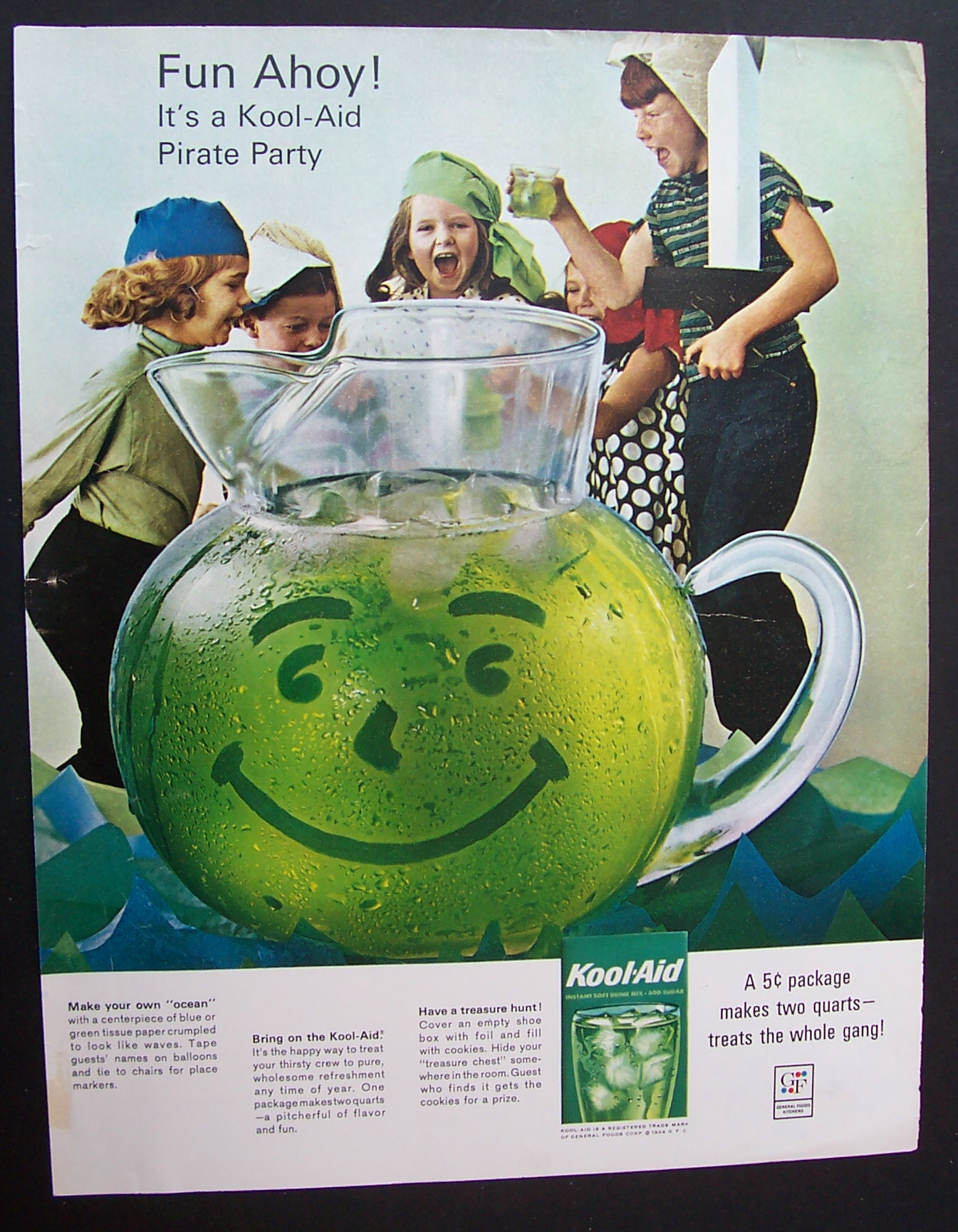 1964  Kool - Aid  Instant  Soft  Drink  Mix