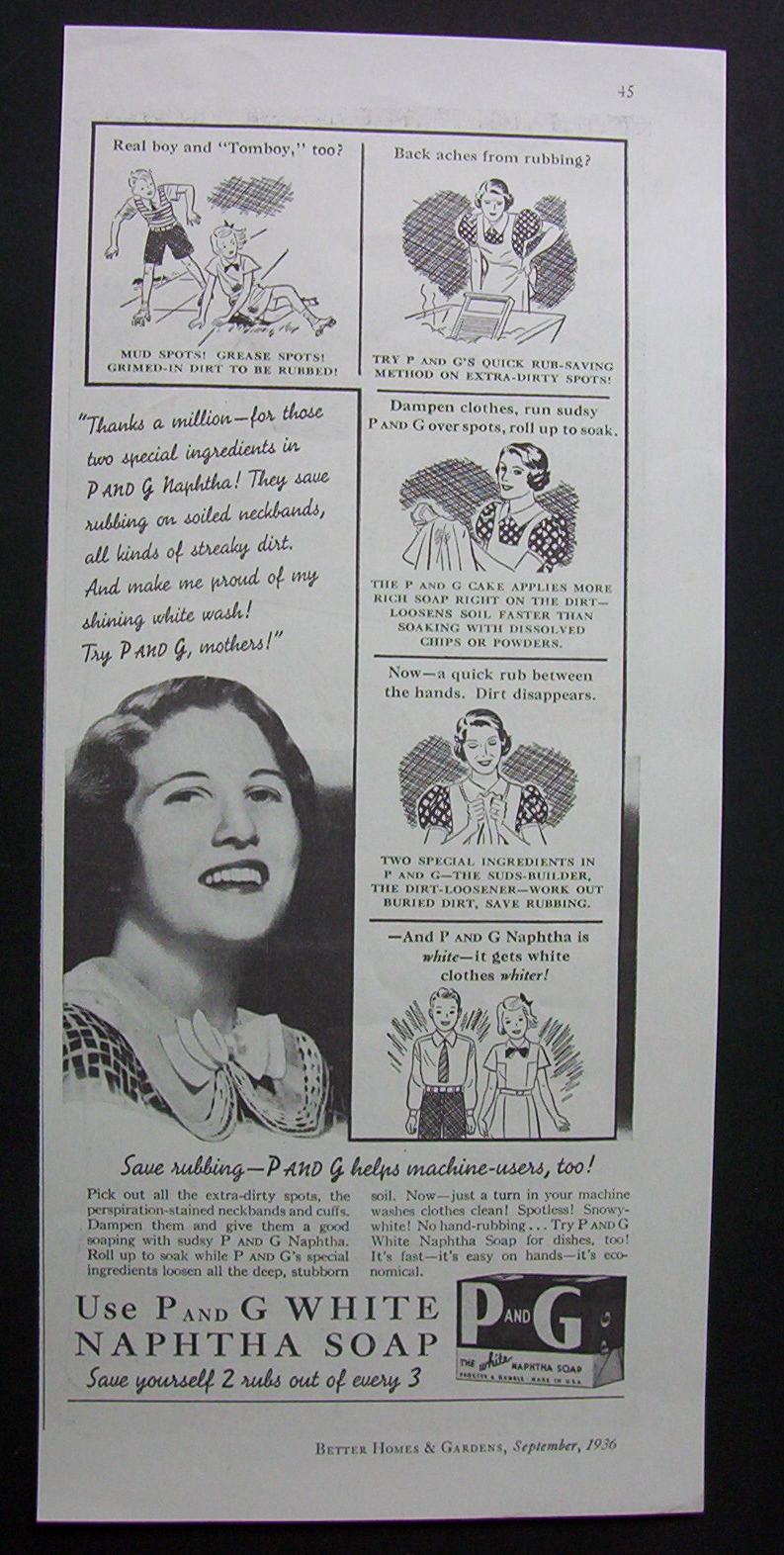 1936 P & G Naptha Soap