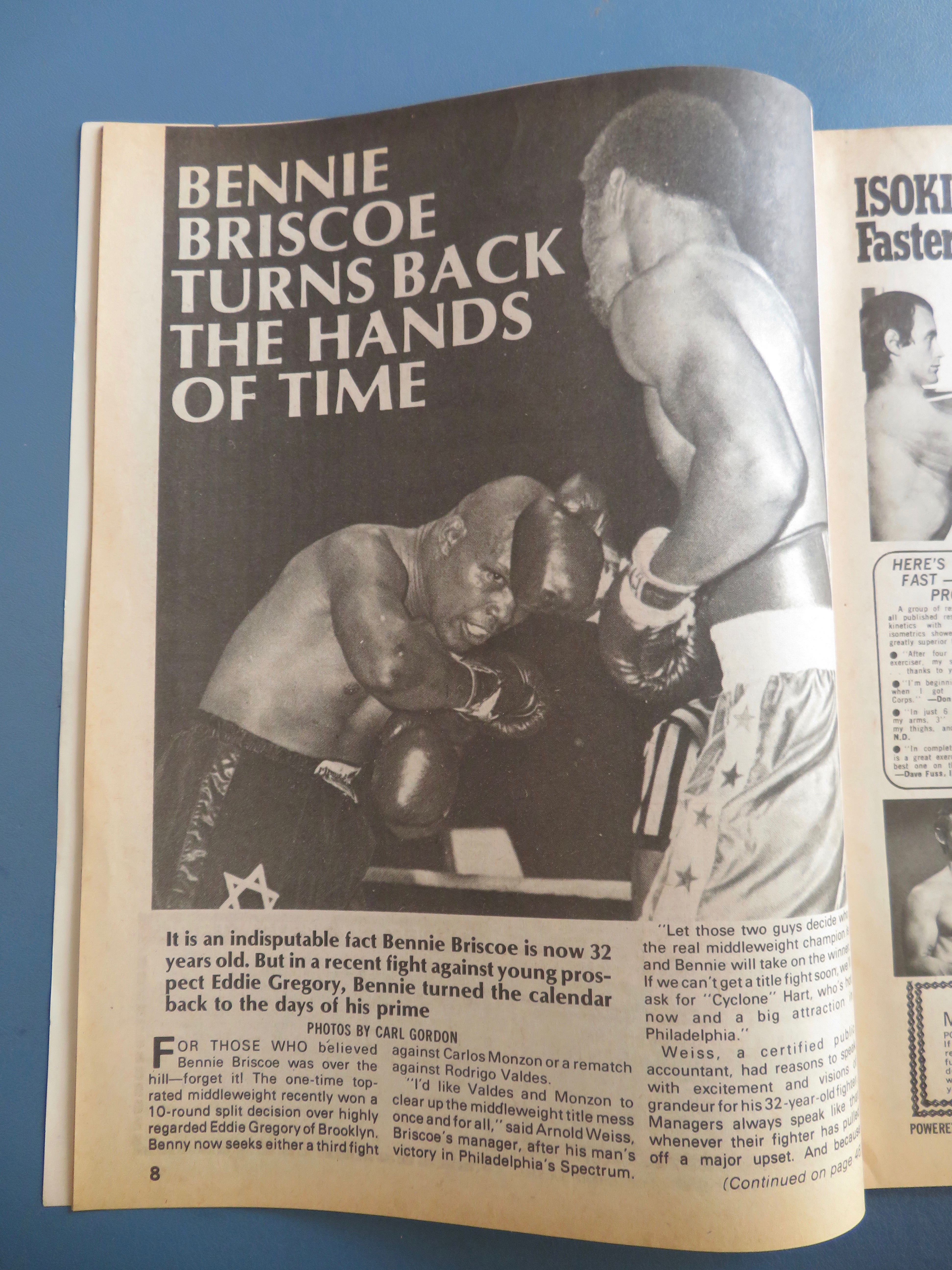 Big Book Of Boxing Magazine March 1976 Ali/Frazier