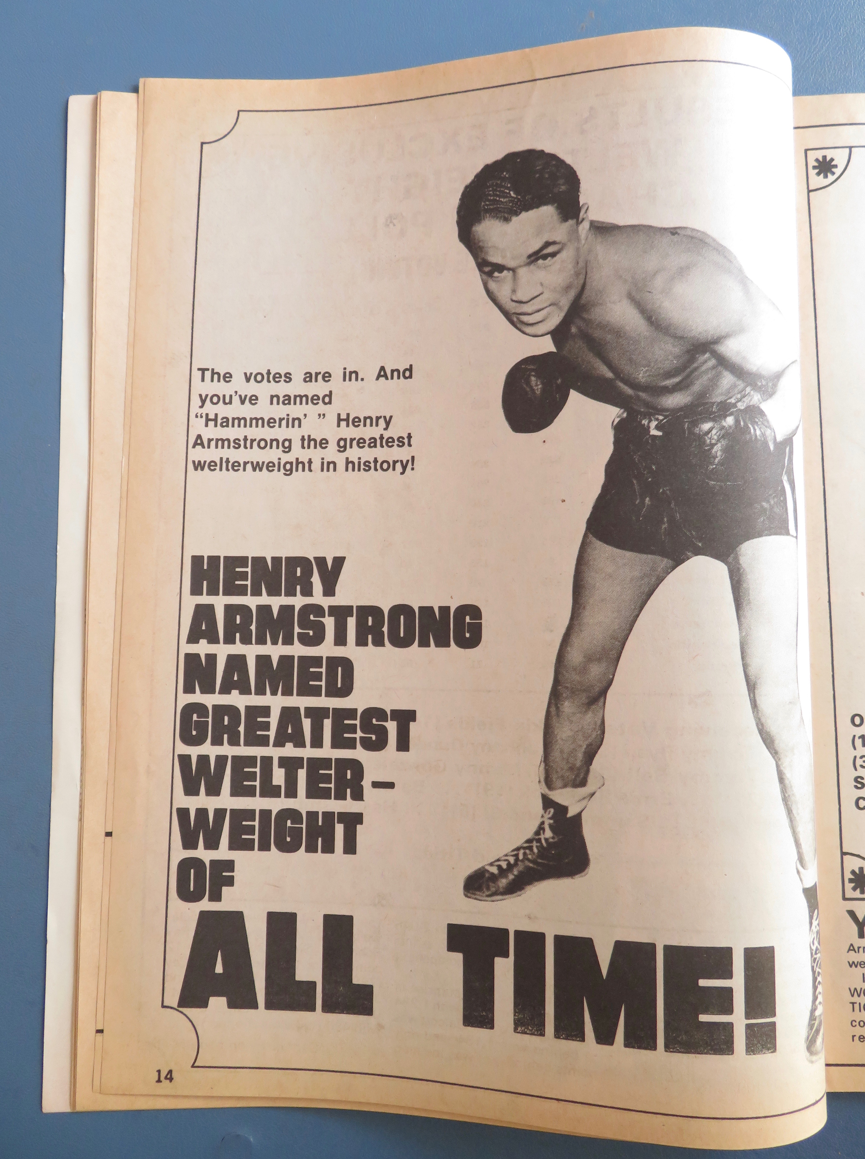 Big Book Of Boxing Magazine March 1976 Ali/Frazier