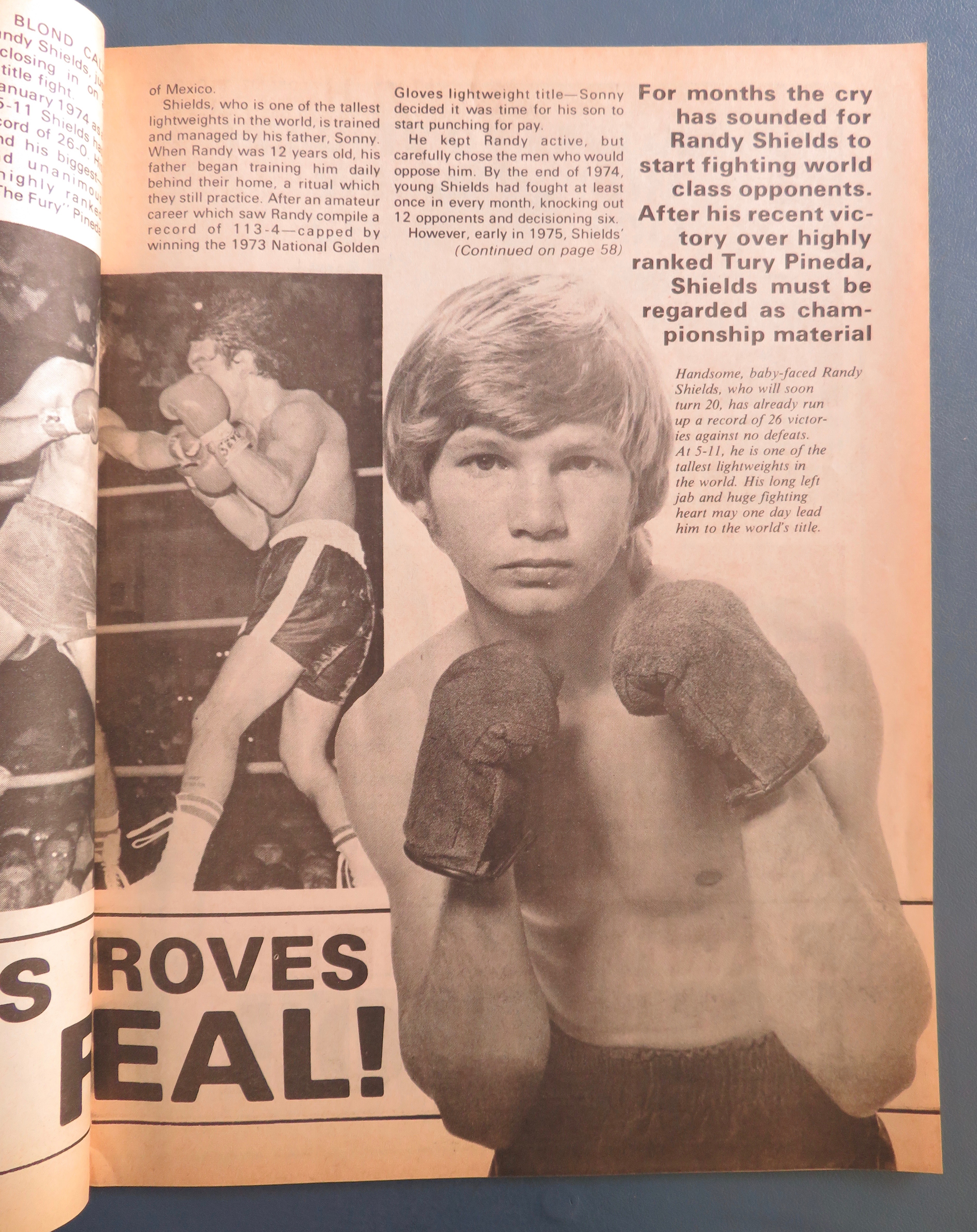 Big Book Of Boxing Magazine March 1976 Ali/Frazier