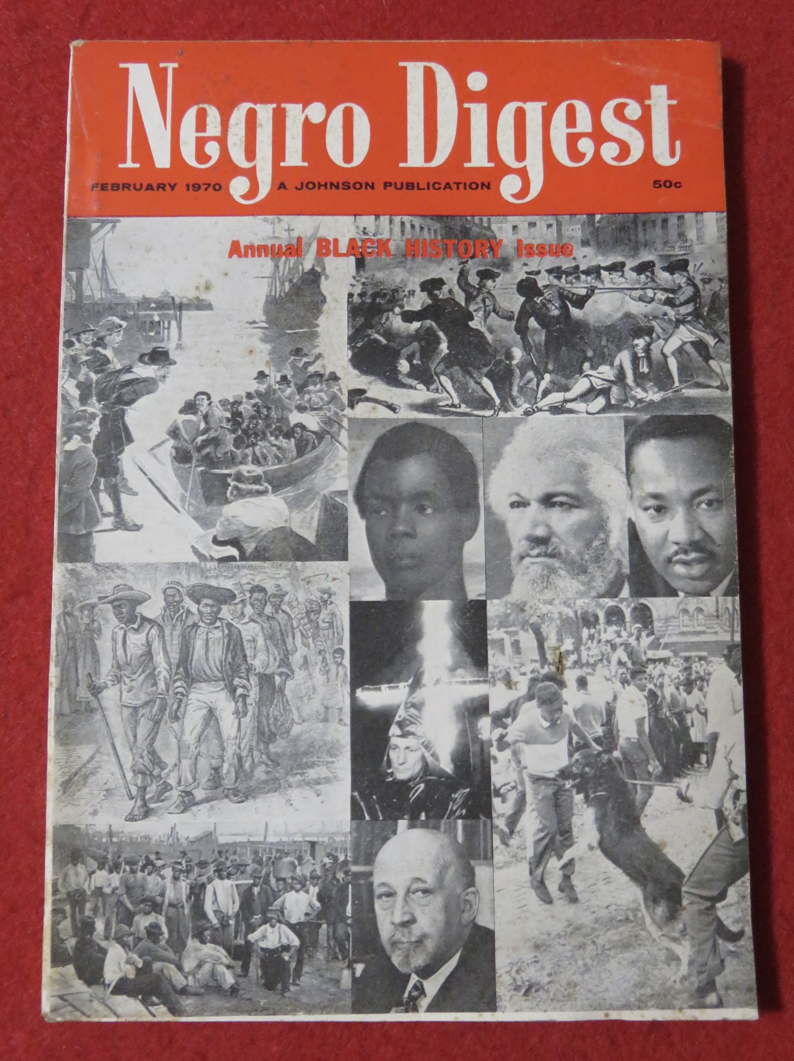 Negro Digest Magazine February 1970 Black History Issue