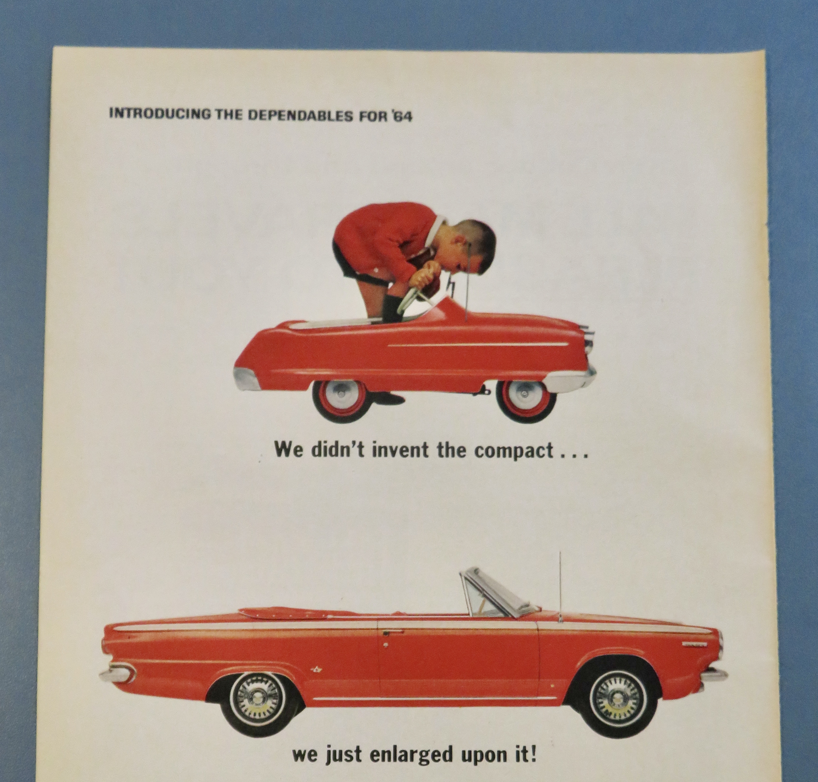 1963 Chrysler Automobile with Compact Dodge Dart