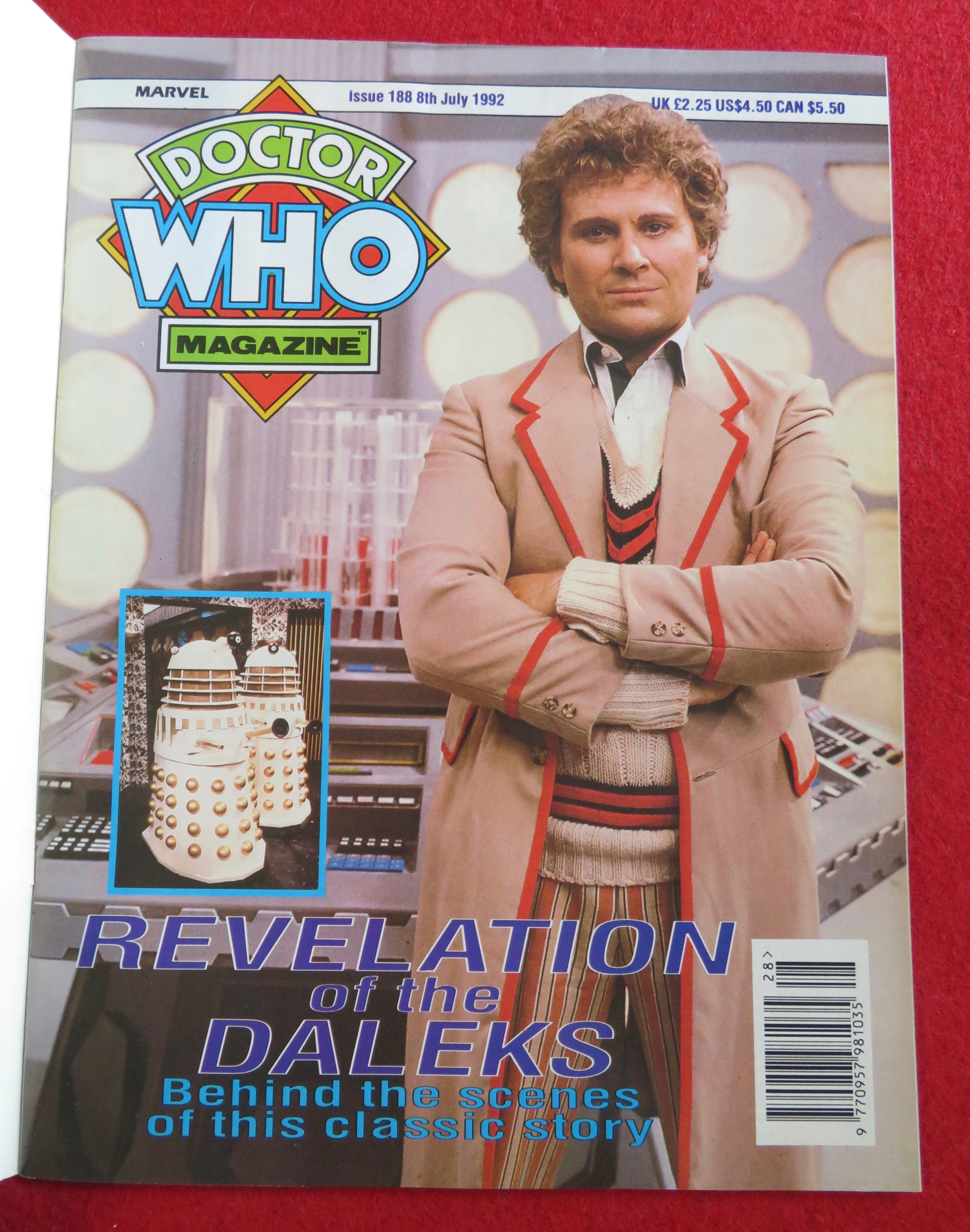Doctor (Dr) Who Magazine July 8, 1992