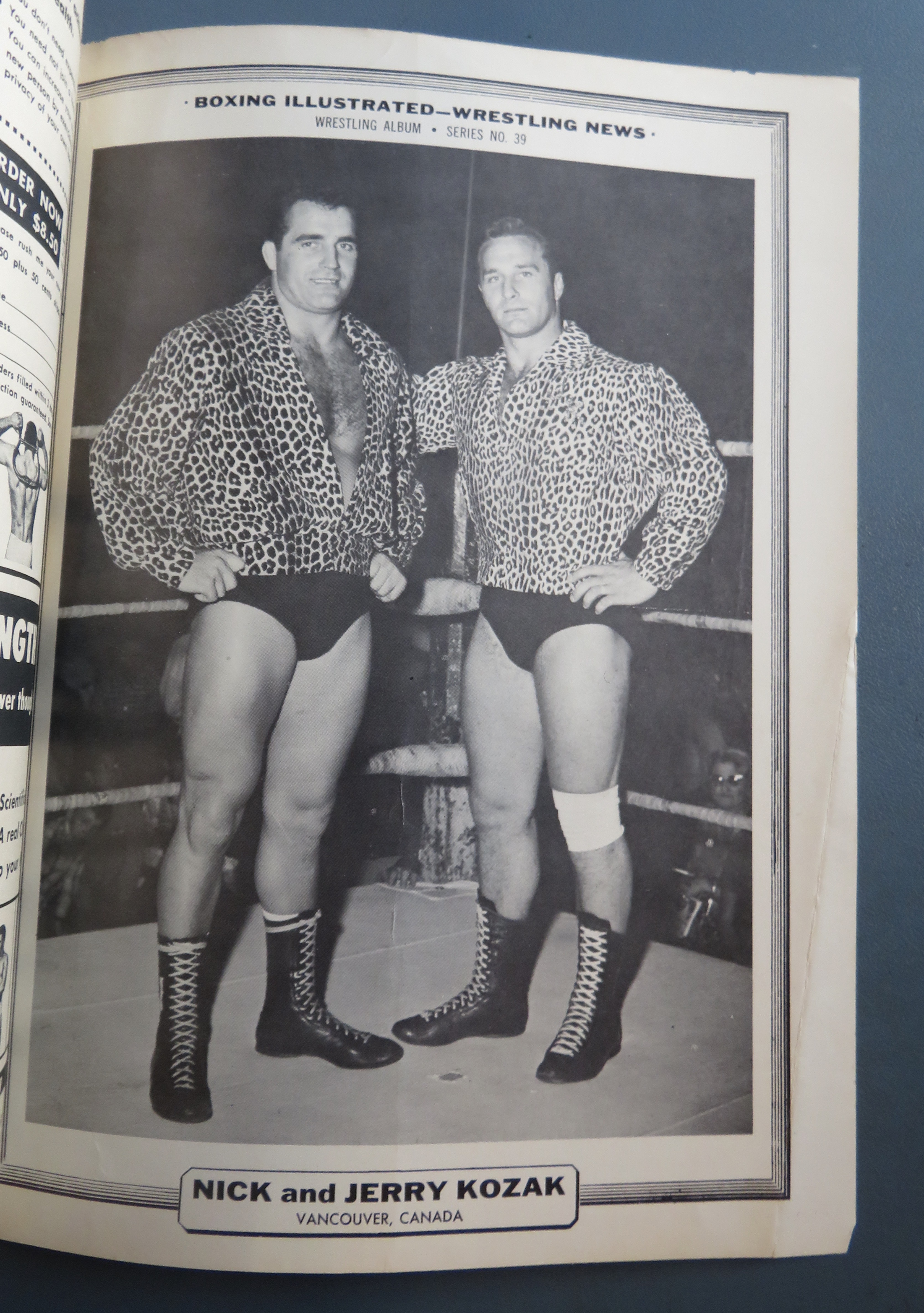 Boxing Illustrated Wrestling Magazine July 1962