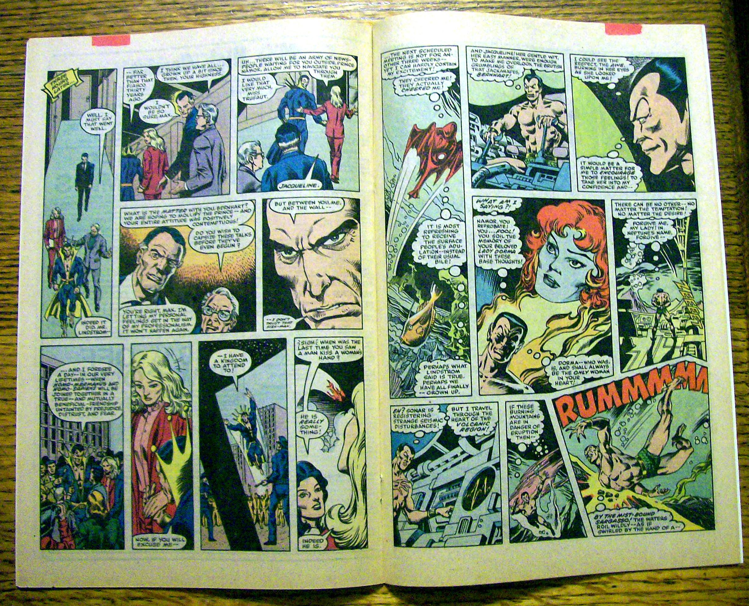 Prince Namor Sub-Mariner Comic #1 September 1984