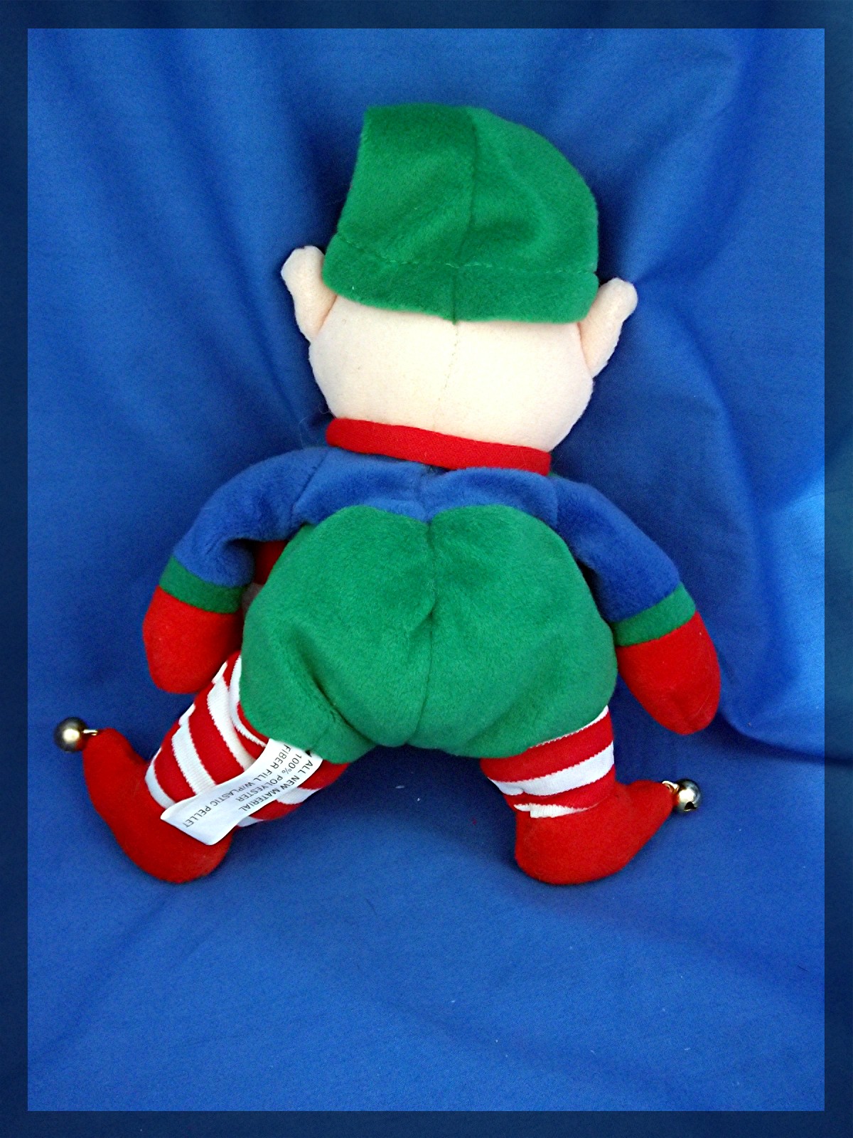 Christmas Jolly Pellet Filled ELF Bells on His Shoes