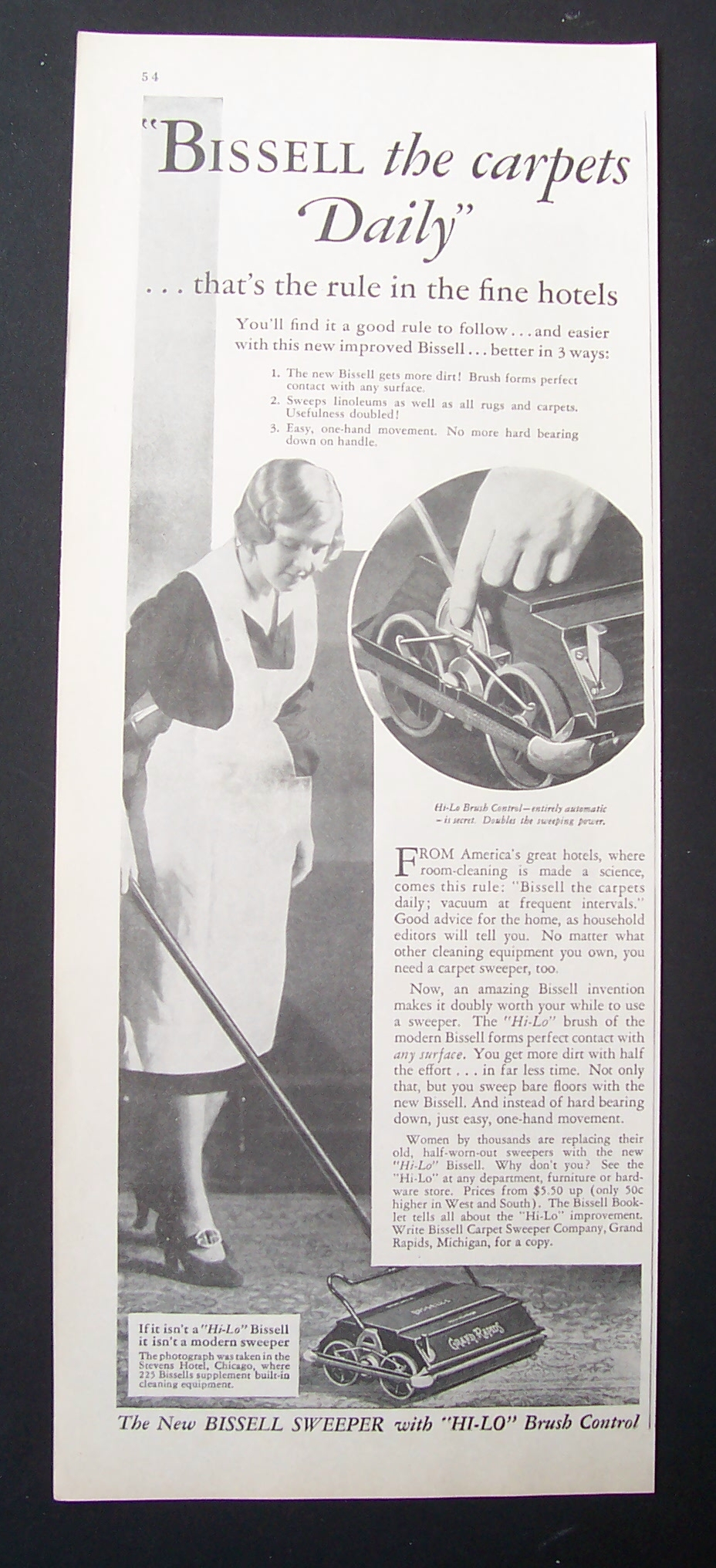 1931 Bissell Sweeper