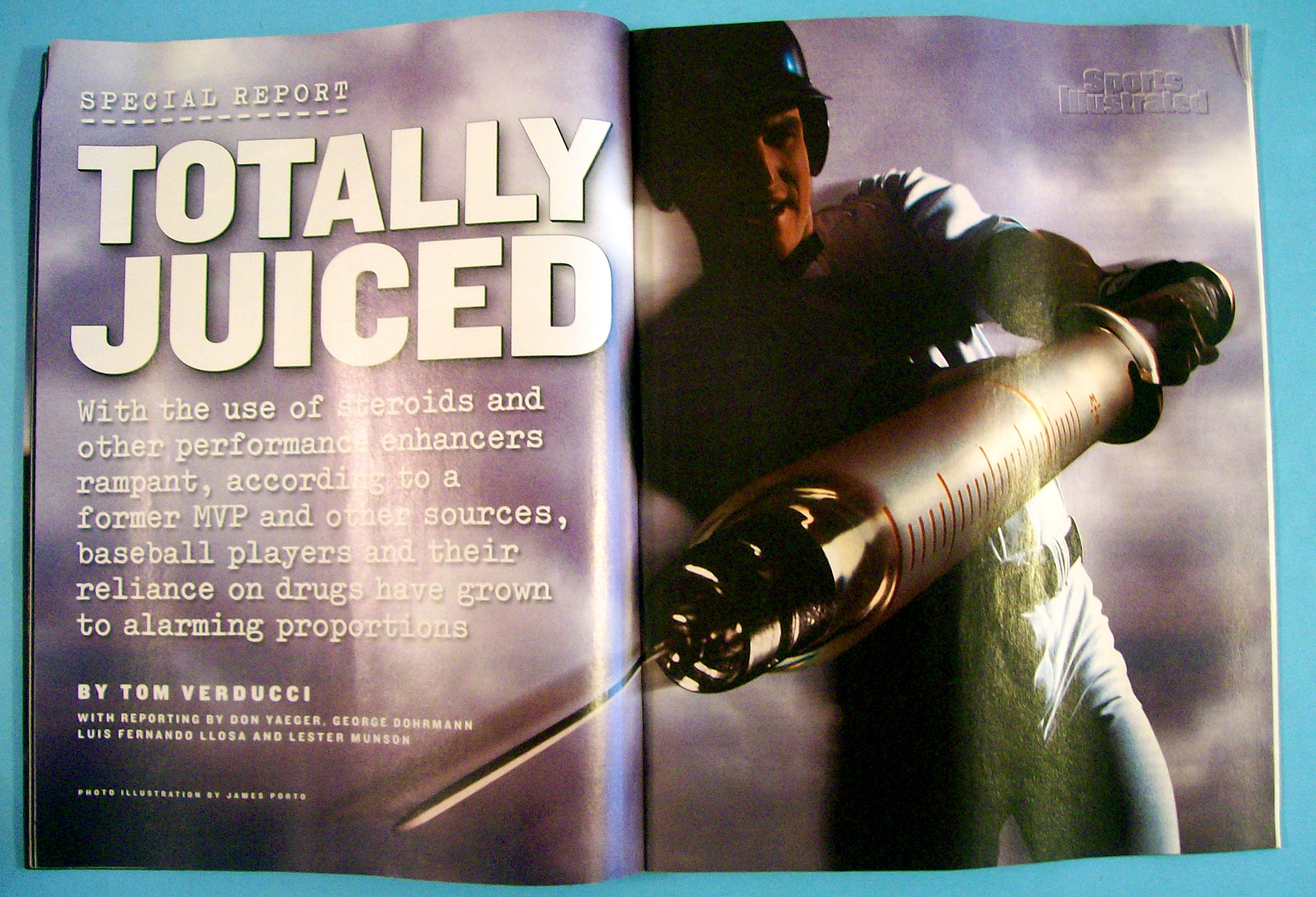 Sports Illustrated Magazine-June 3, 2002-Steroids