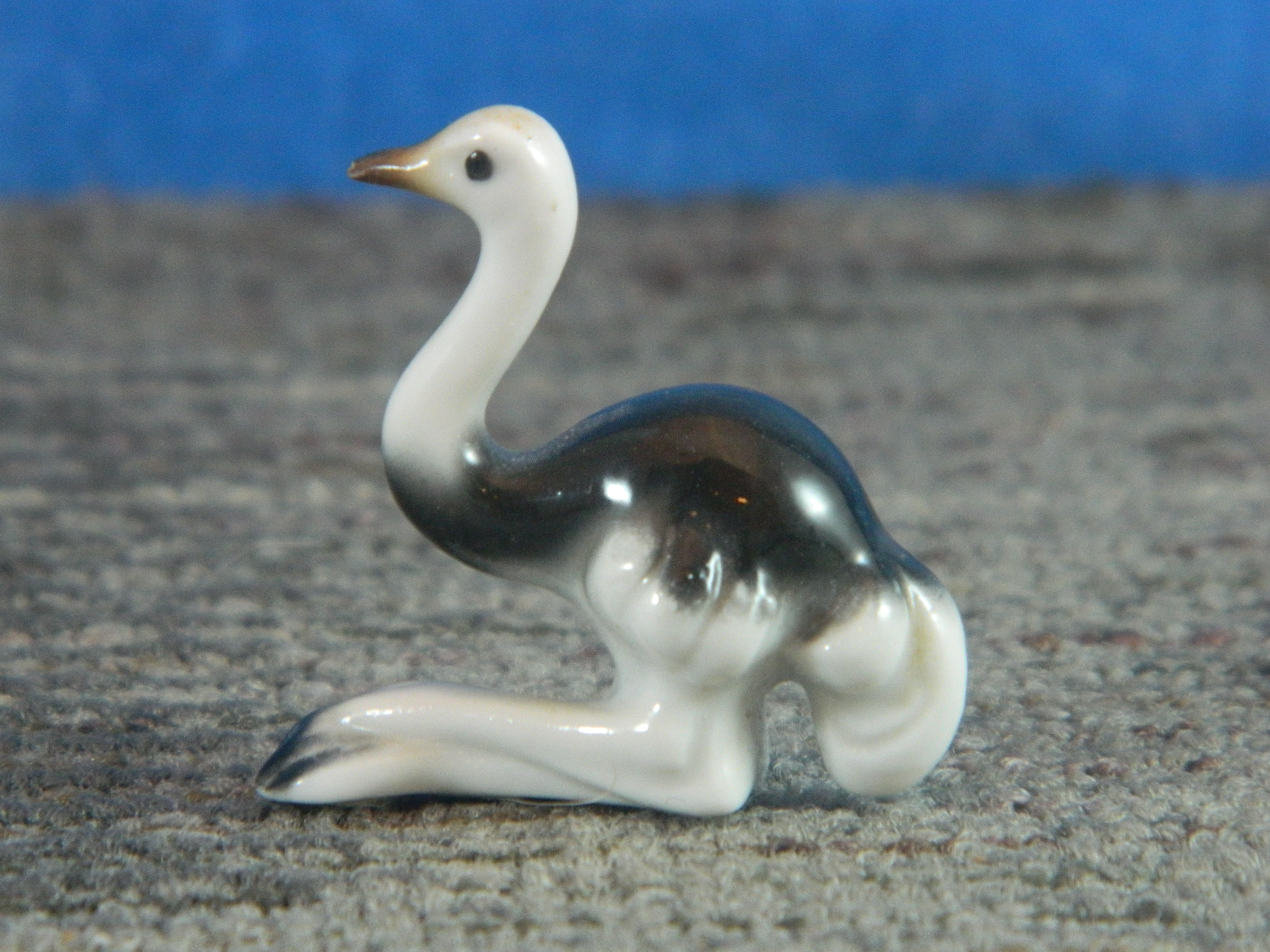 Bone China Japan Miniature Ostrich