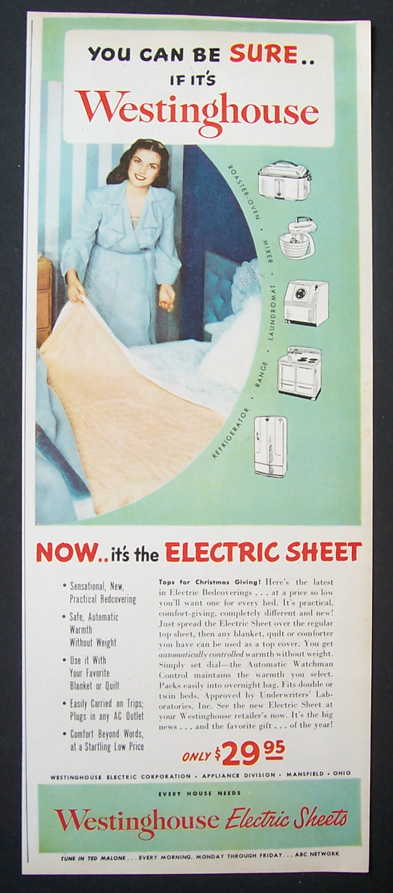 1948  Westinghouse  Electric  Sheets