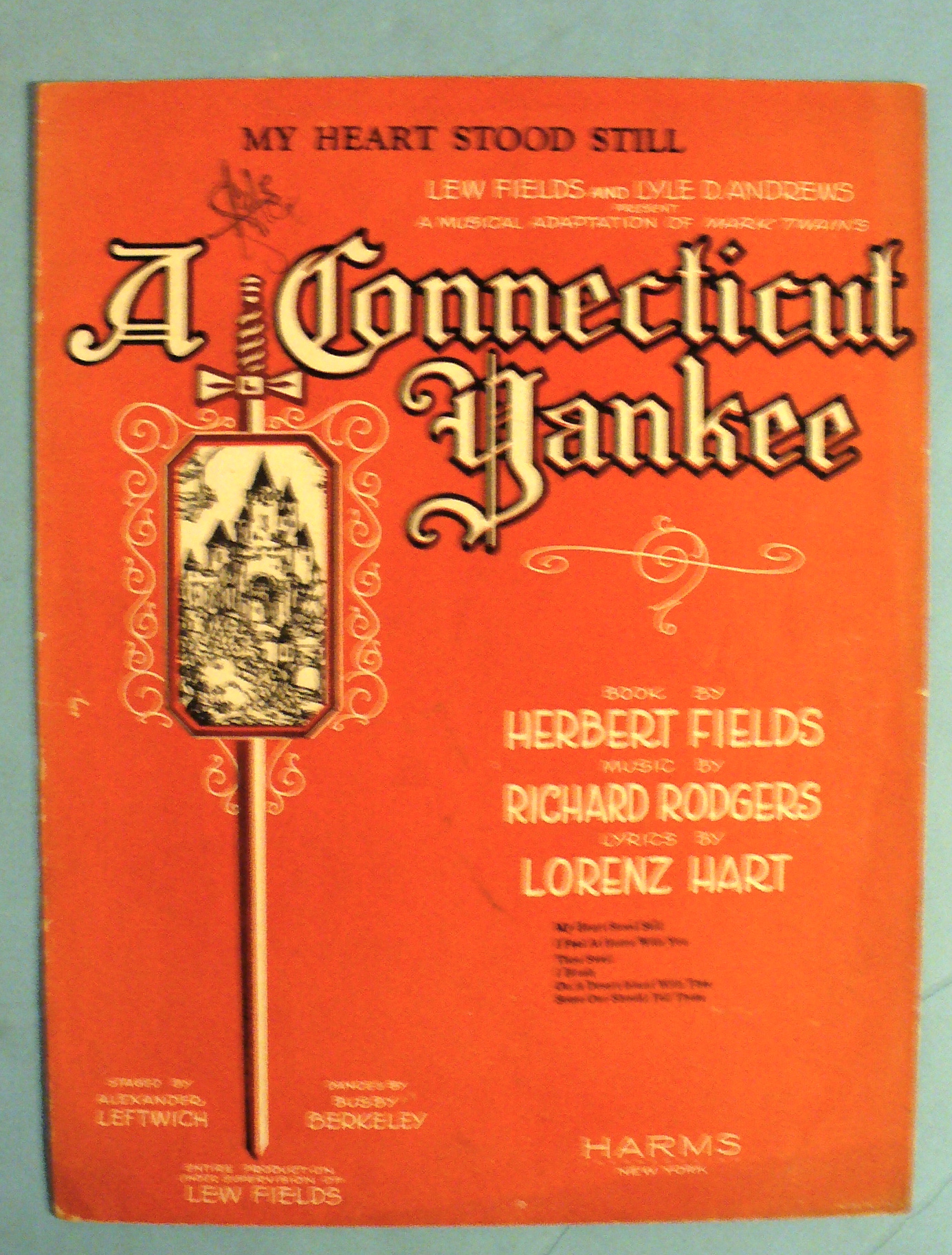 1927 My Heart Stood Still by Lorenz Hart