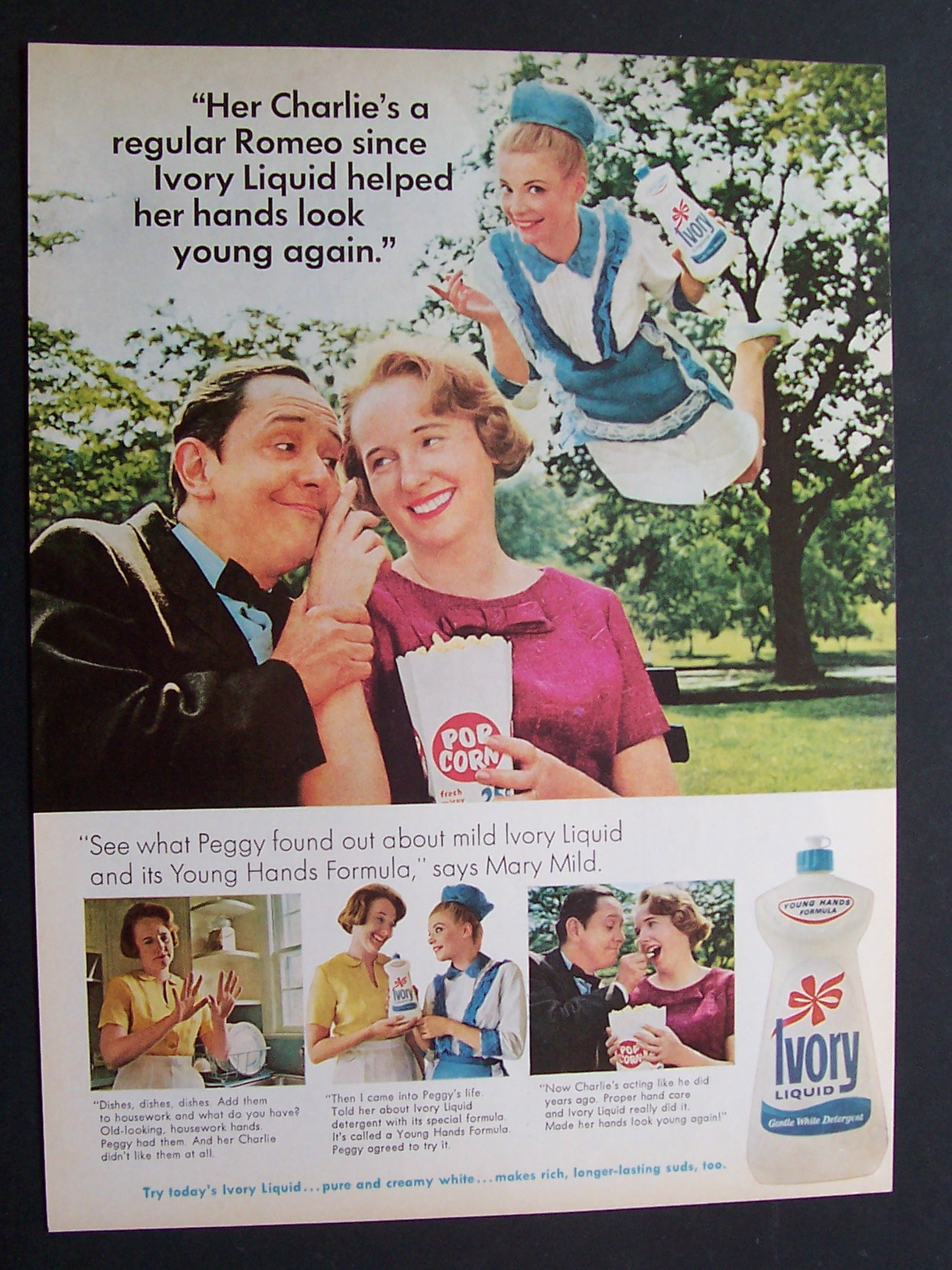1966 Ivory Liquid Dishwashing Liquid