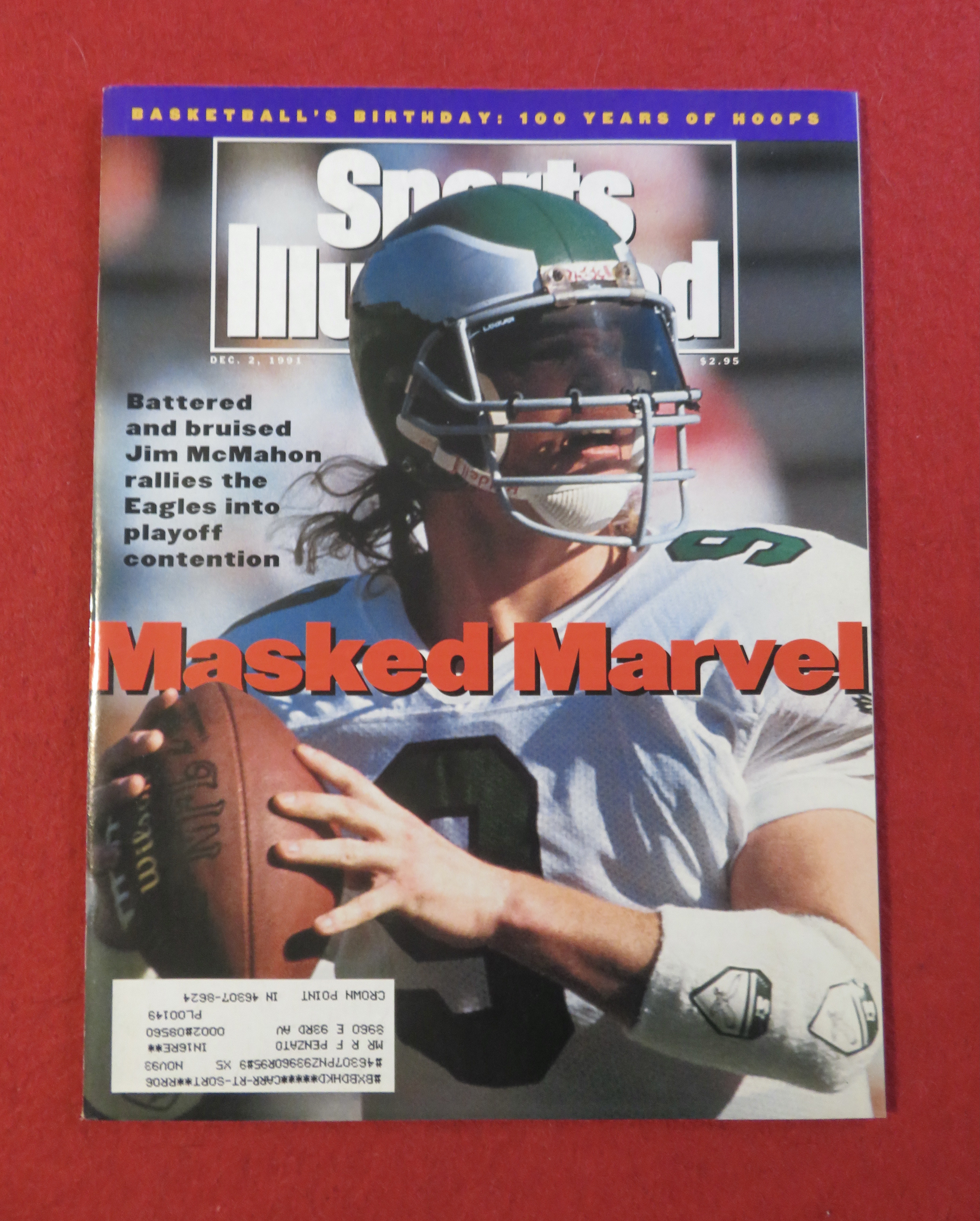 Sports Illustrated Magazine December 2, 1991 McMahon