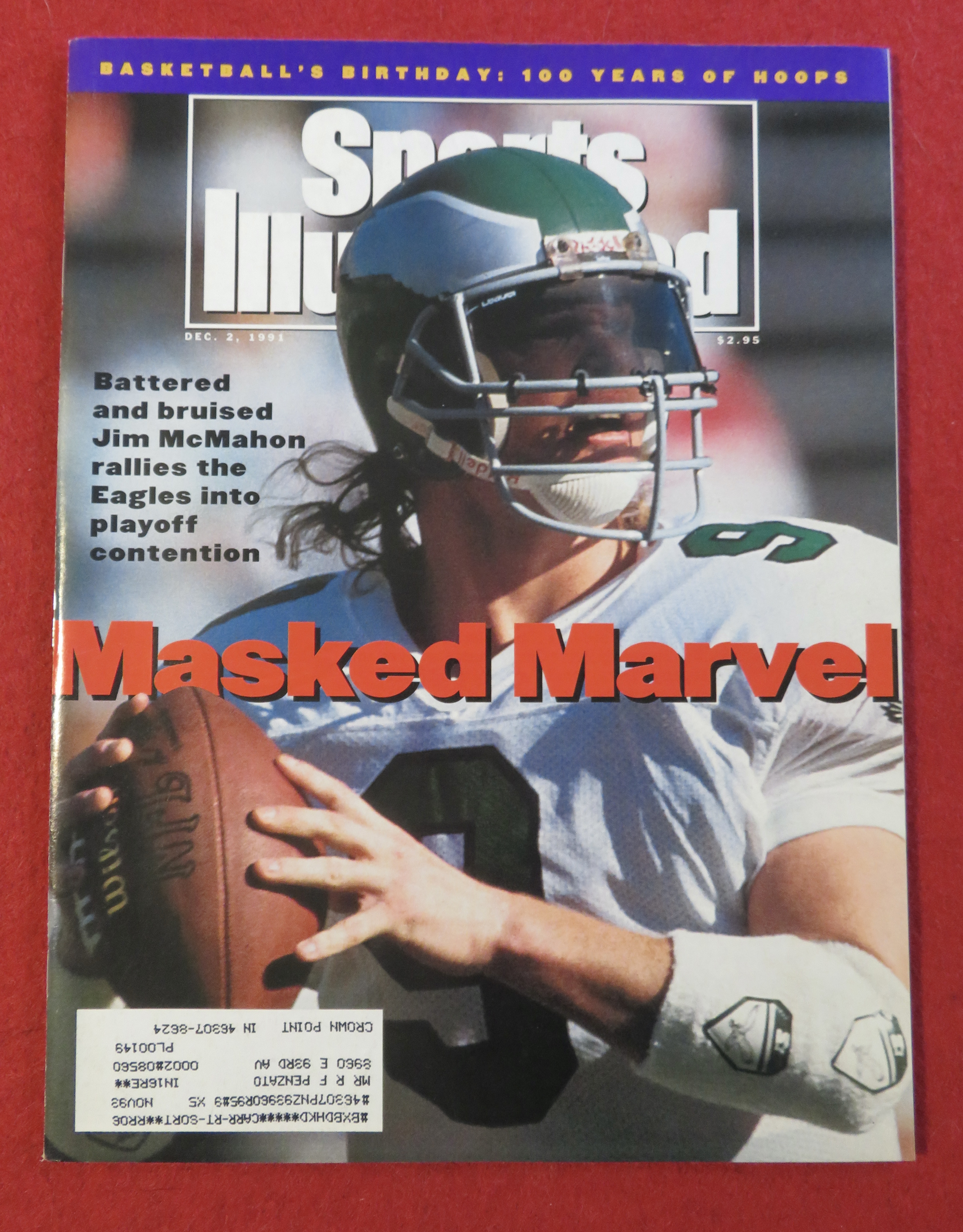 Sports Illustrated Magazine December 2, 1991 McMahon
