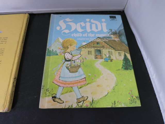 Heidi Child of the Mountain Johnna Spyri 1978 Wonder Books