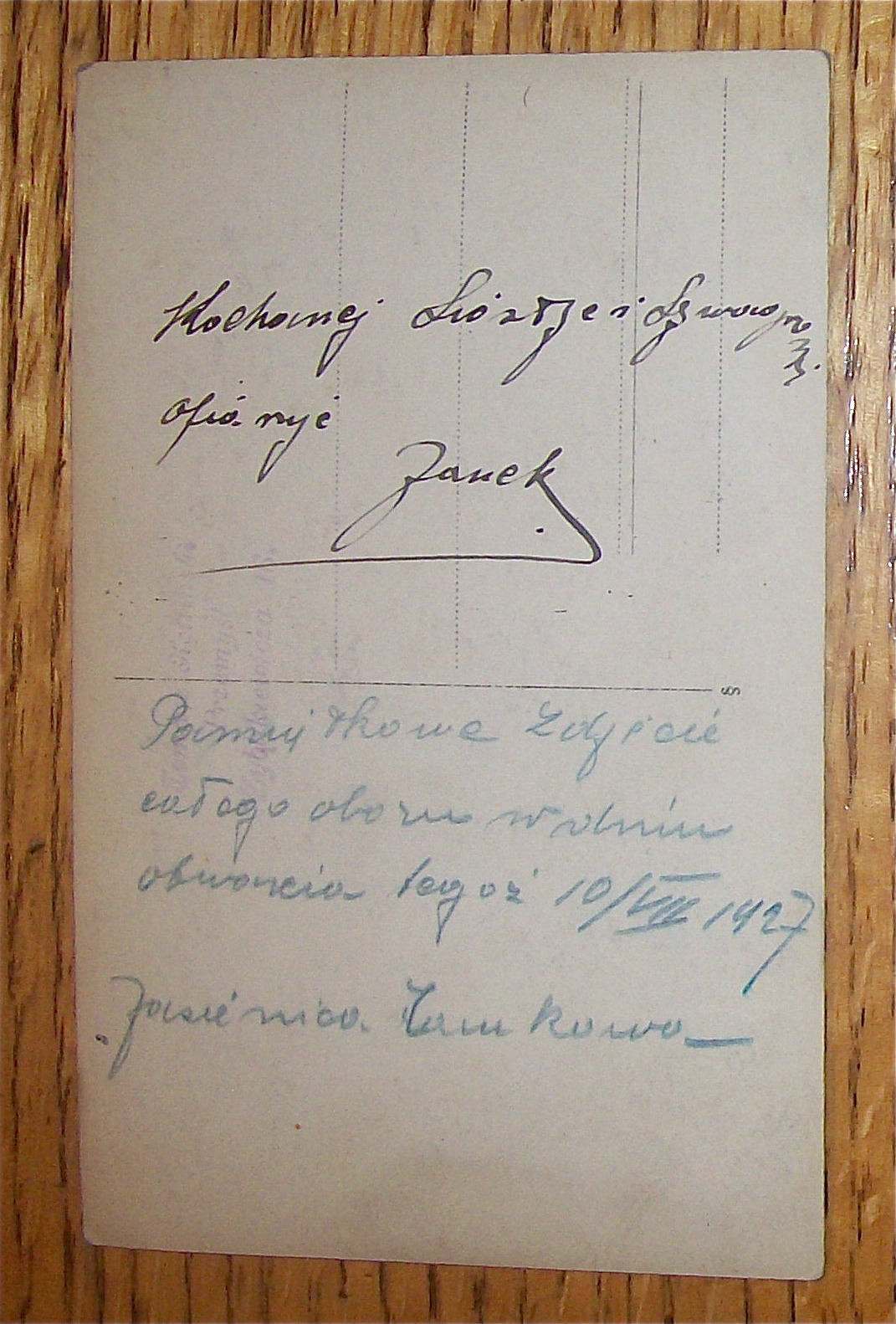 An Army Of Men Near A Village Postcard