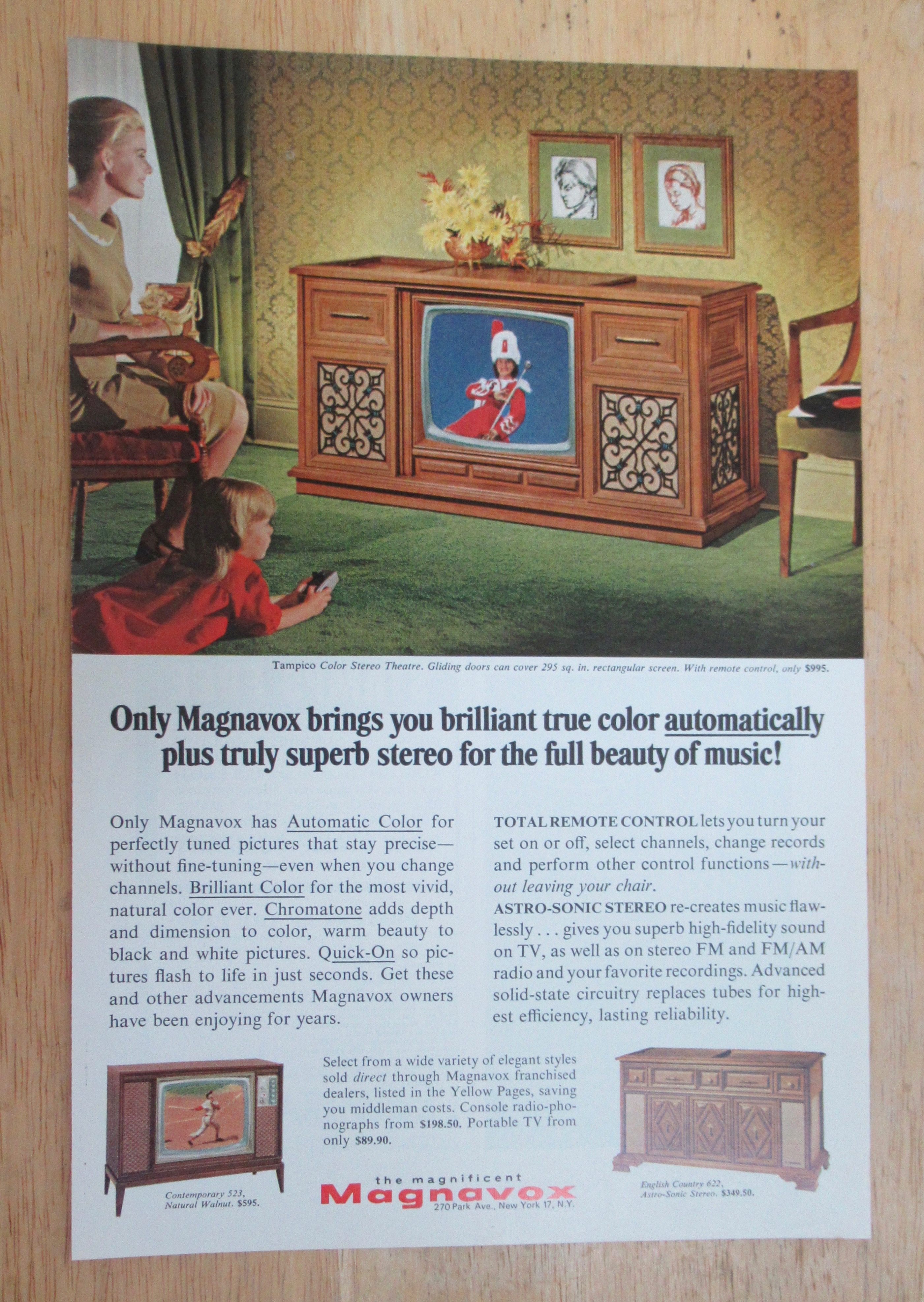 1966 Magnavox with Tampico Color Stereo Theatre
