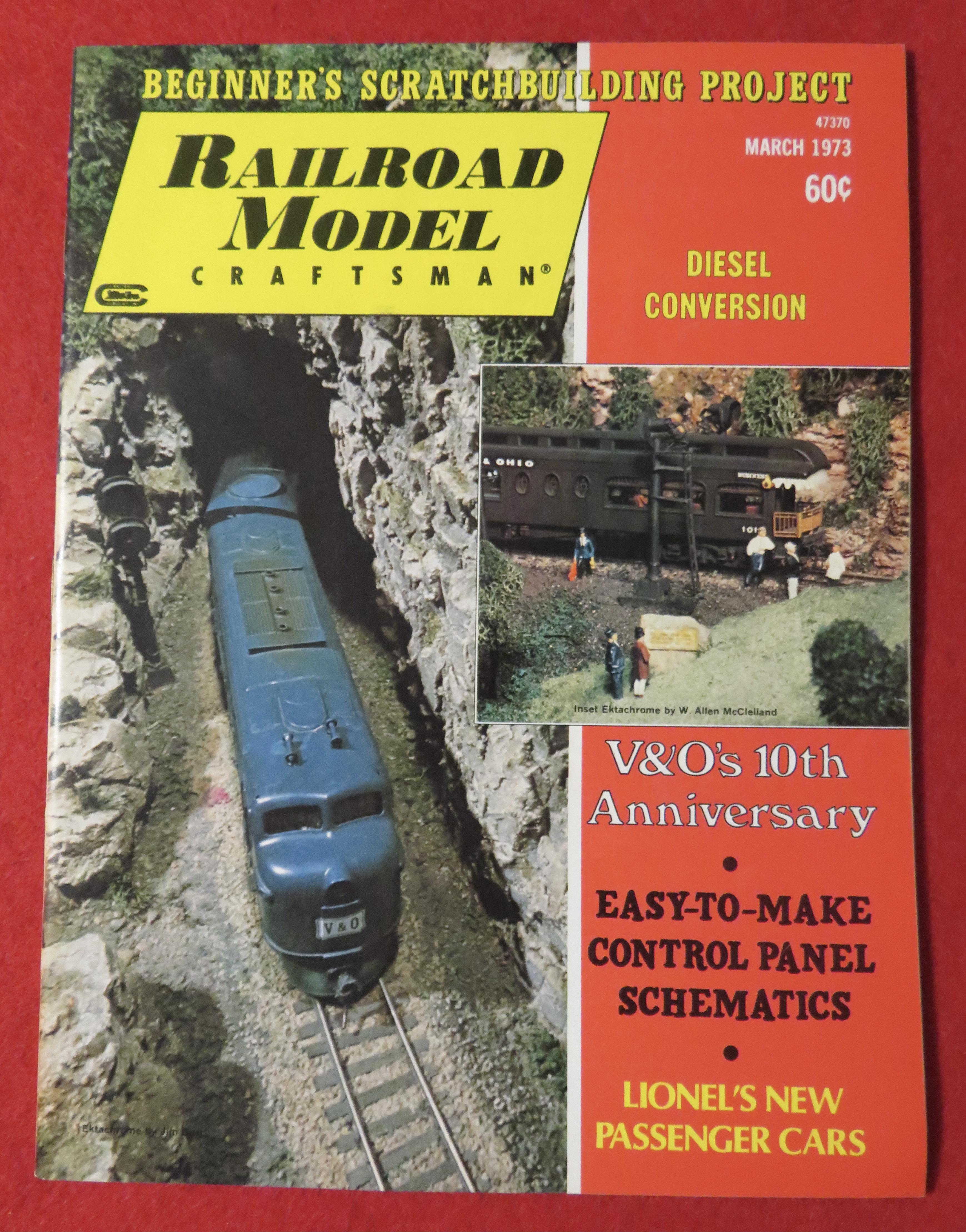 Railroad Model Craftsman Magazine March 1973
