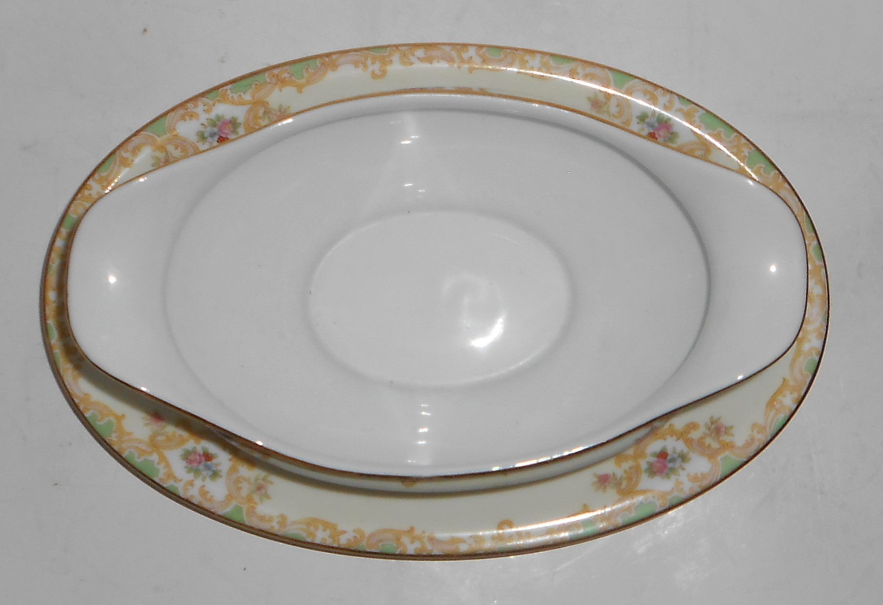 Noritake China Porcelain 581 Fernand Floral w/Gold Grav