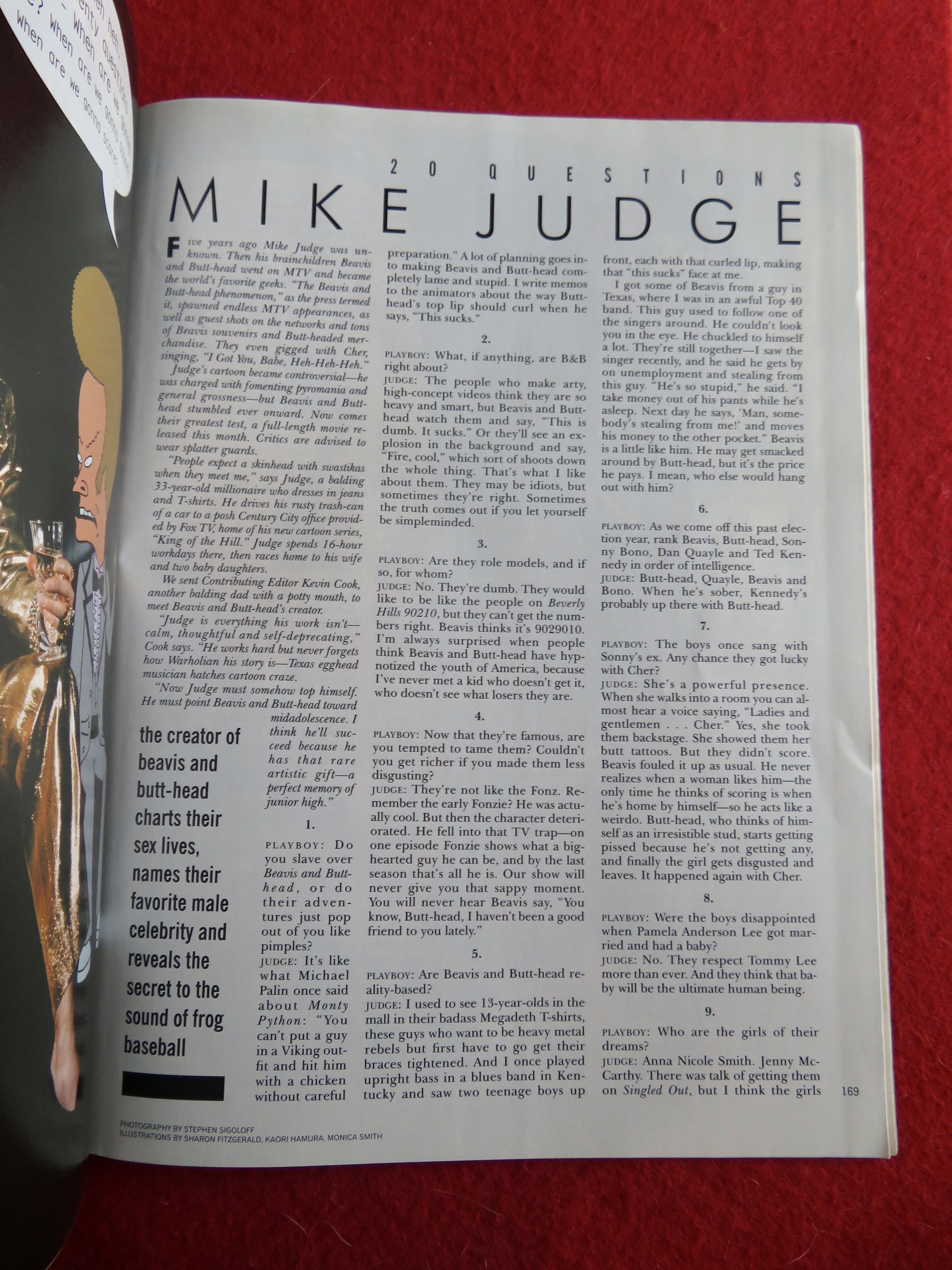 Playboy Magazine-January 1997-Jami Ferrell/Monroe