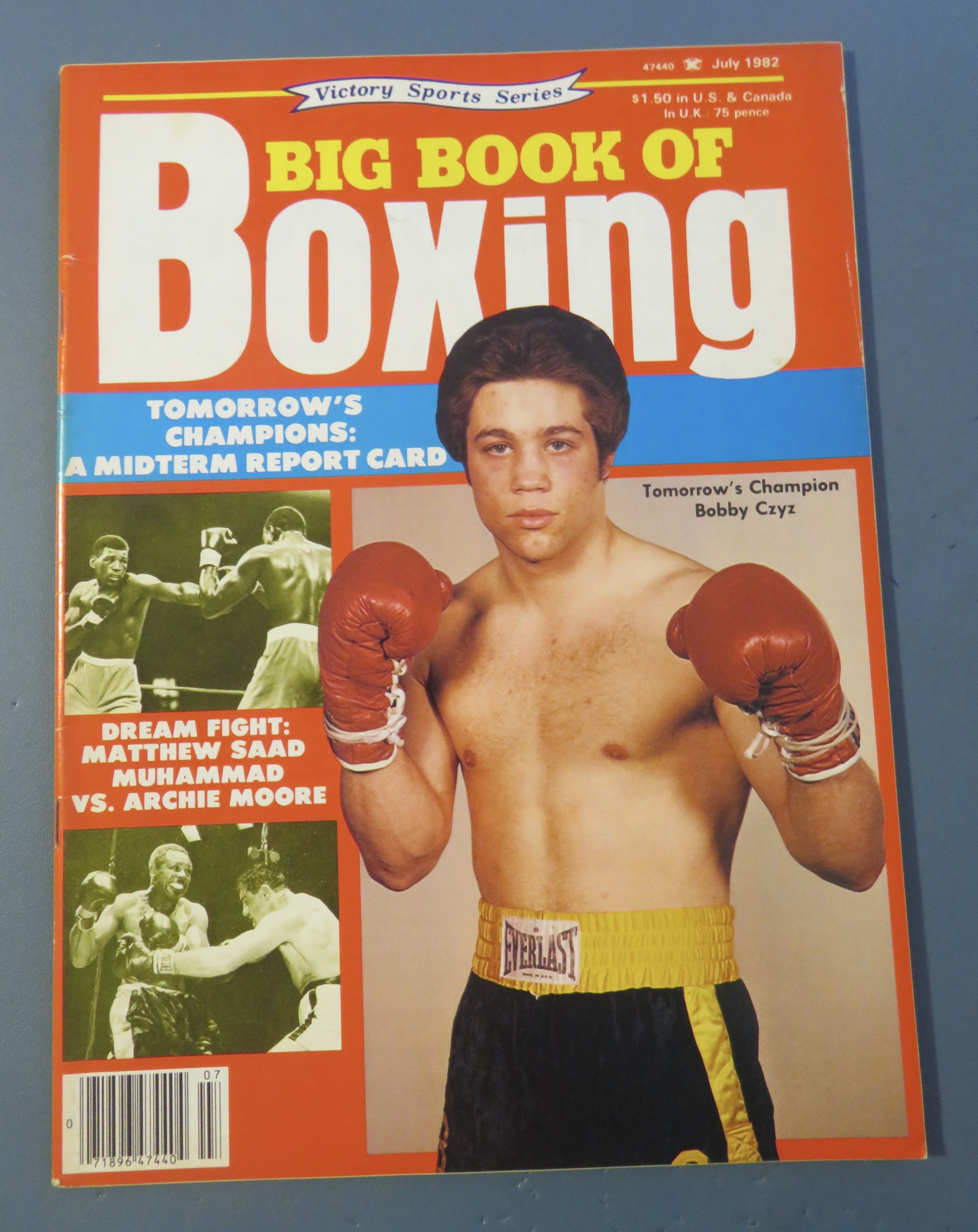 Big Book Of Boxing Magazine July 1982 Bobby Czyz