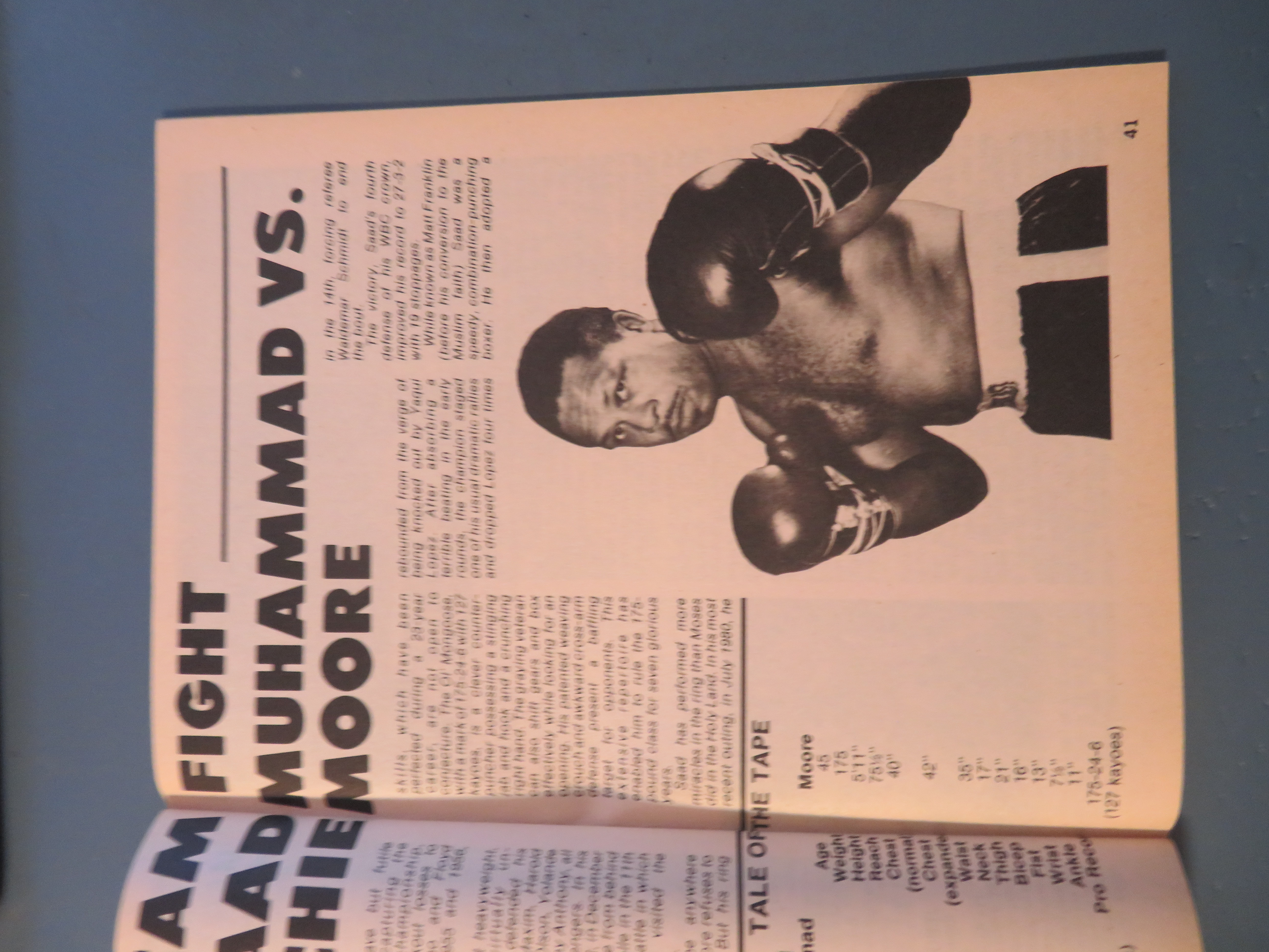 Big Book Of Boxing Magazine July 1982 Bobby Czyz