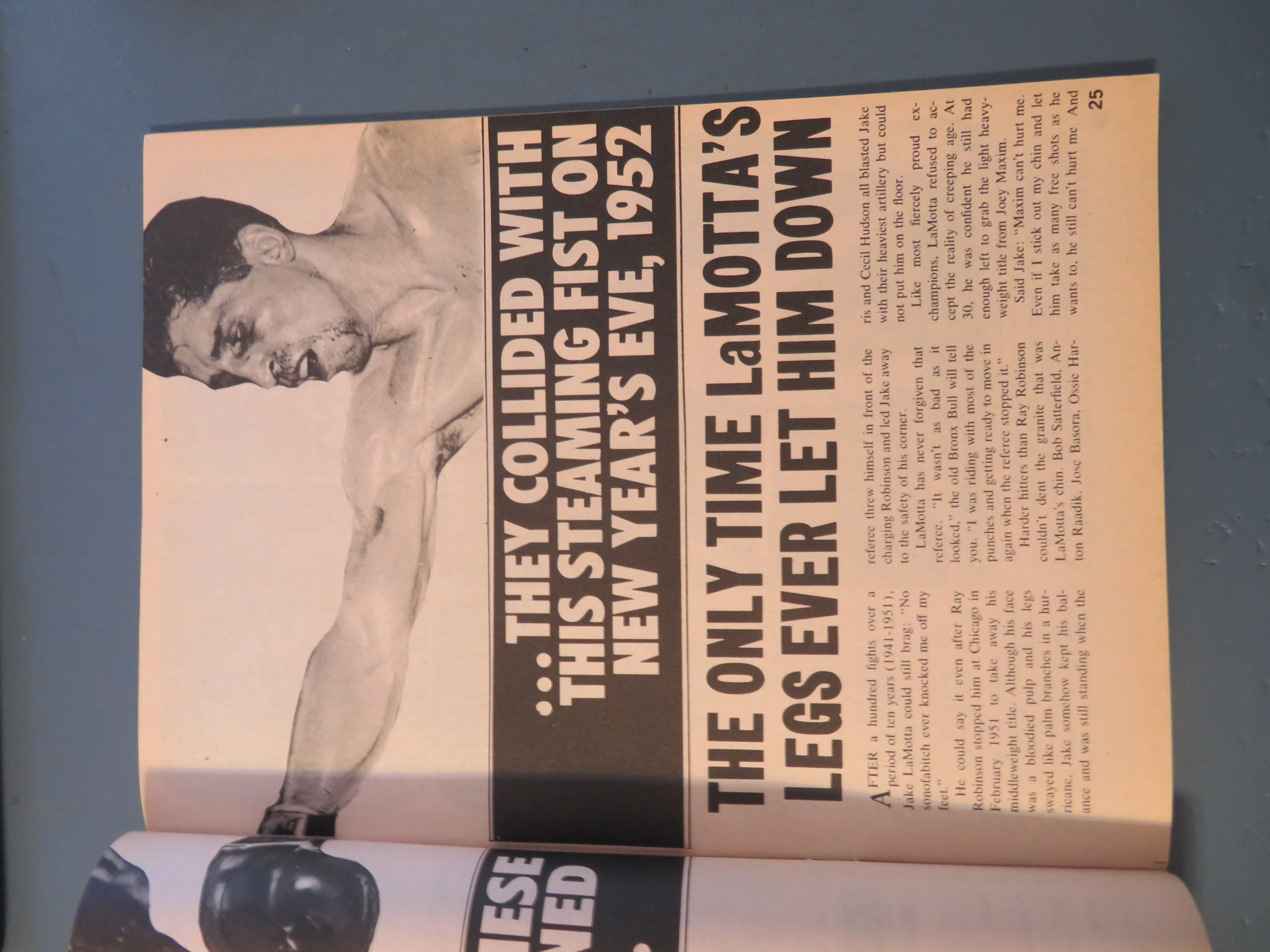Big Book Of Boxing Magazine July 1982 Bobby Czyz