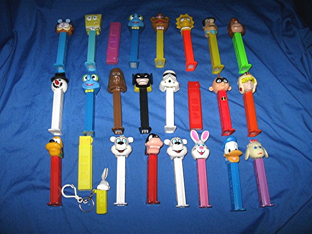 LOT of PEZ dispensers - 25 in the lot.