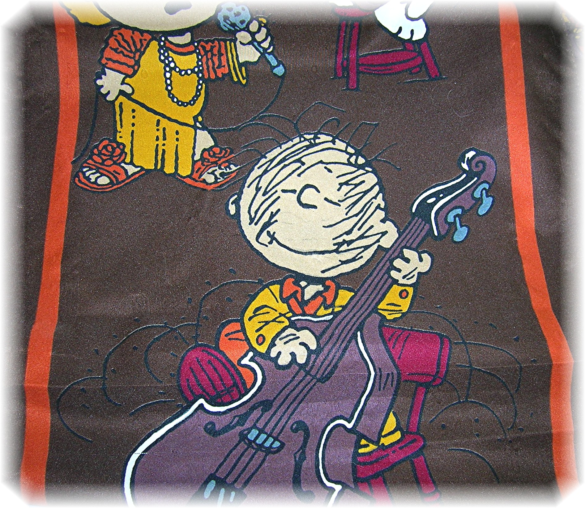 PEANUTS characters SCARF charles schultz