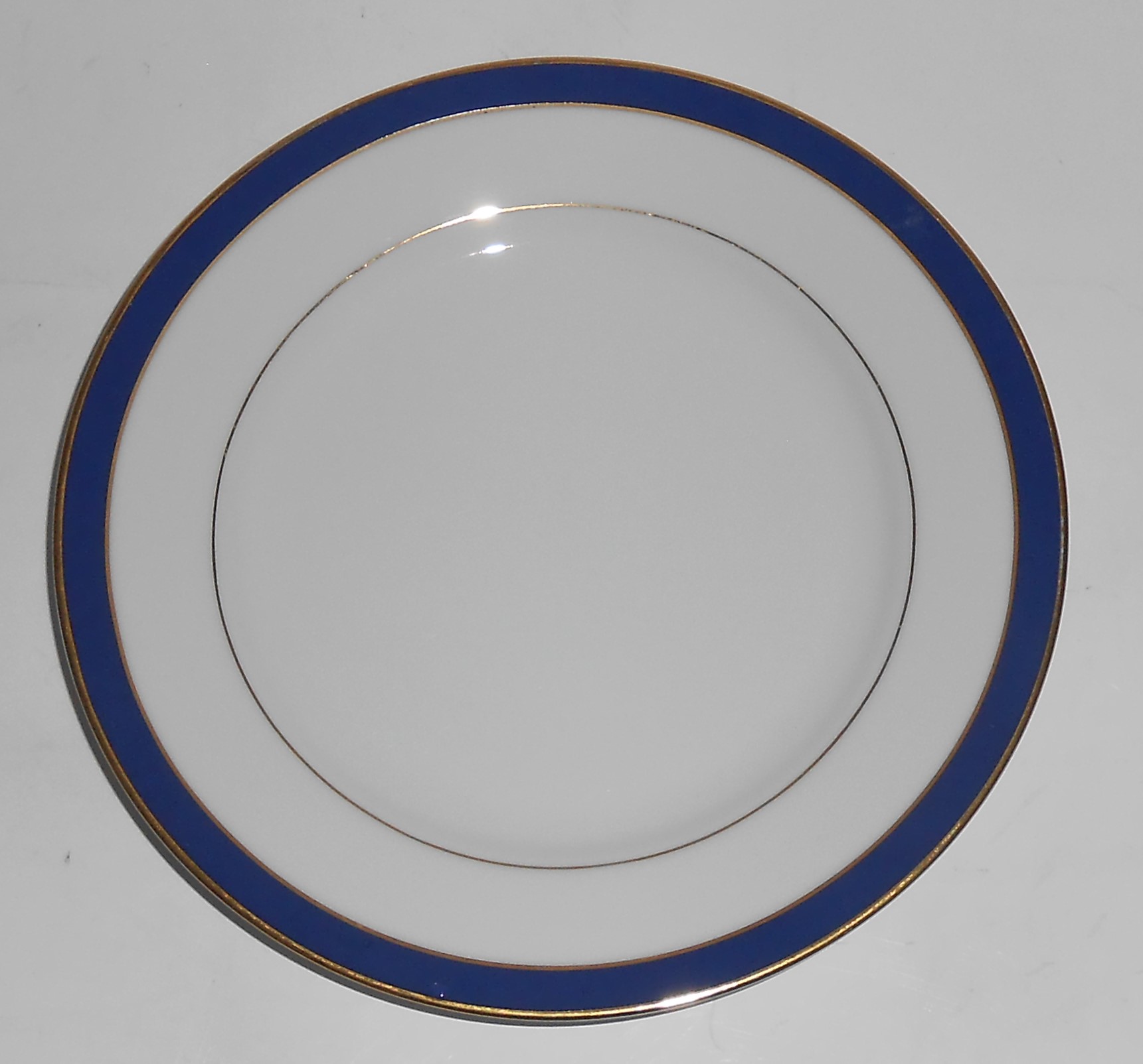 Gorham Porcelain China Royal Imperial w/Gold Bread Pl