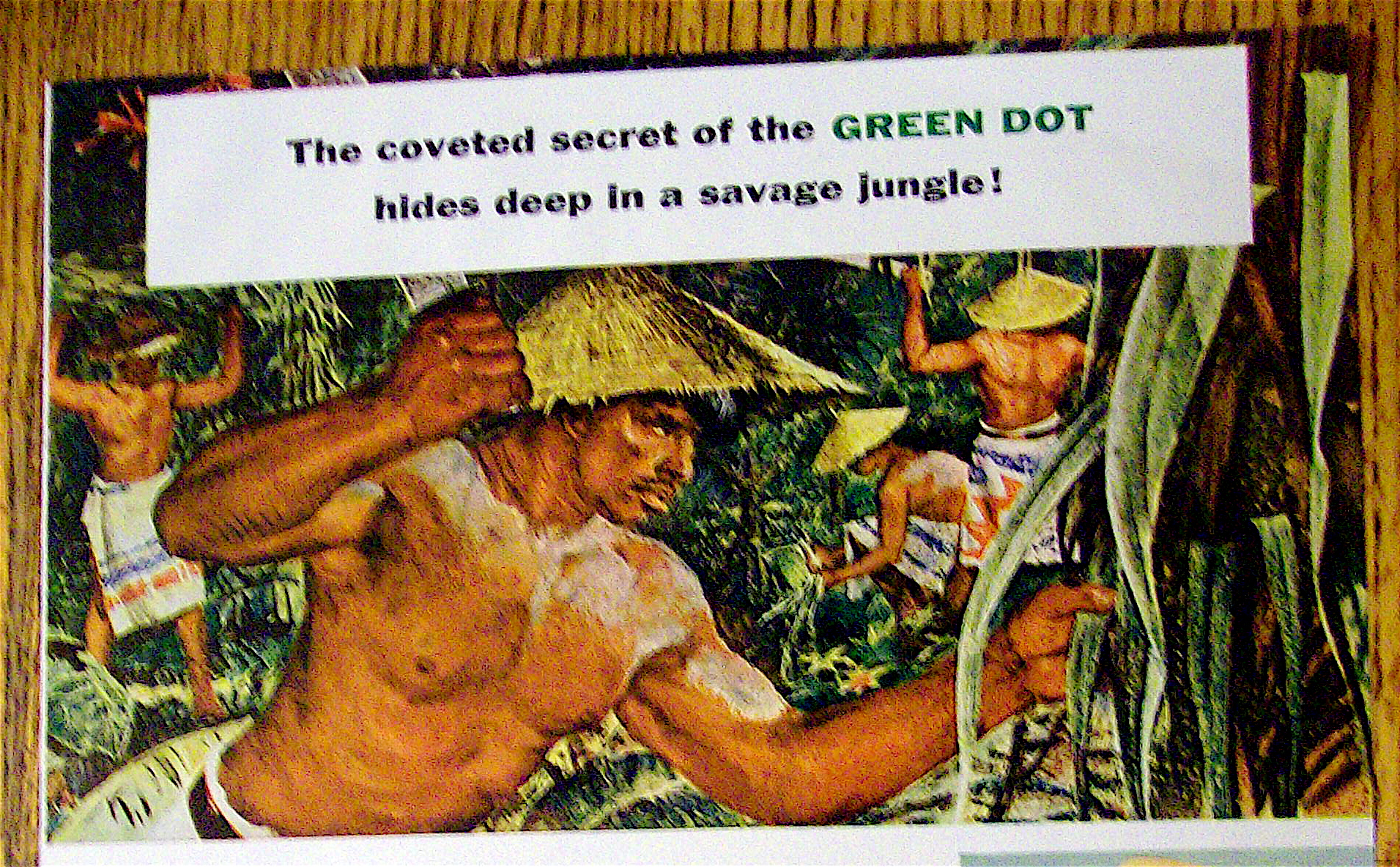 1954 Lee Straw Hats with Savage Jungle
