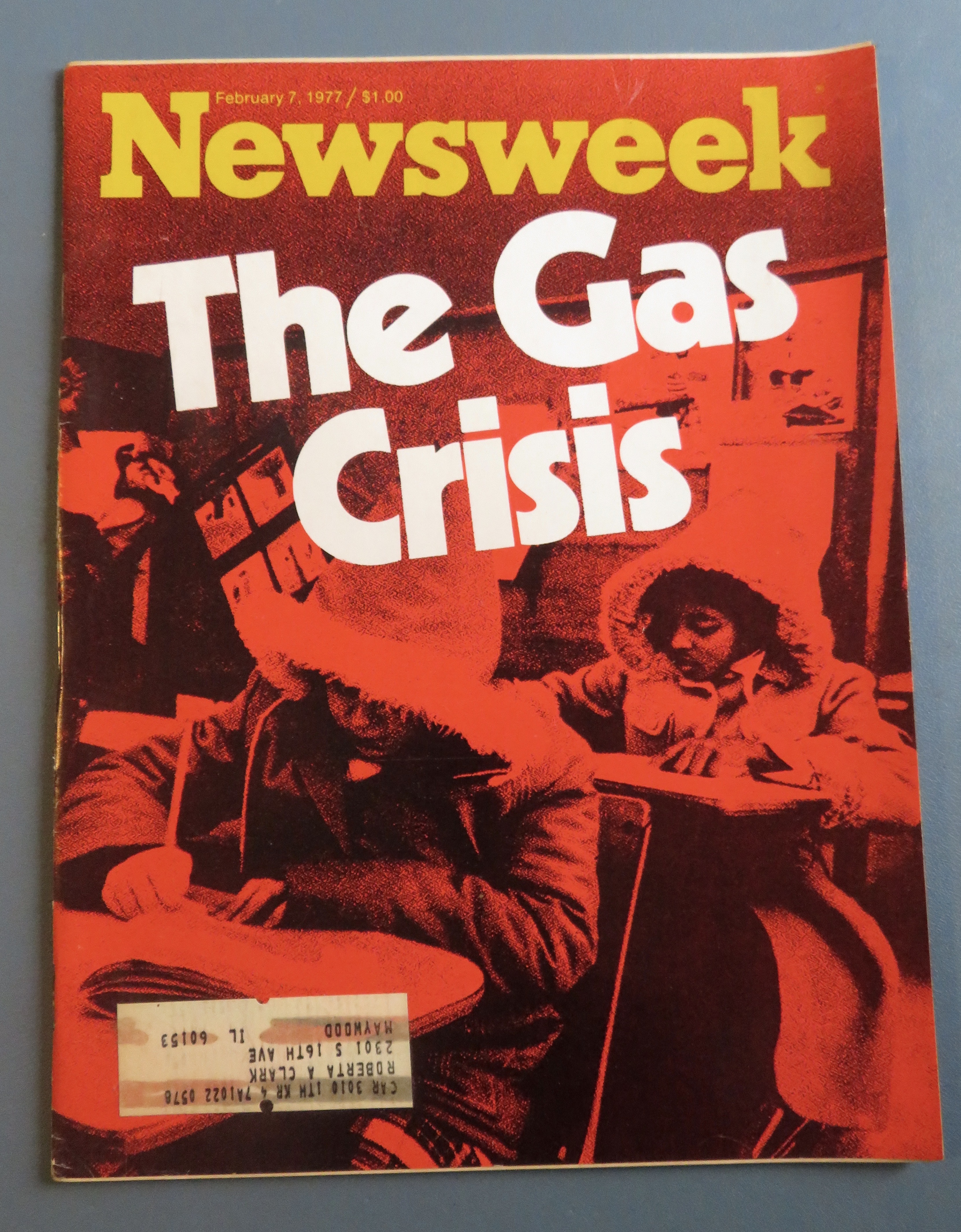 Newsweek Magazine February 7, 1977 The Gas Crisis