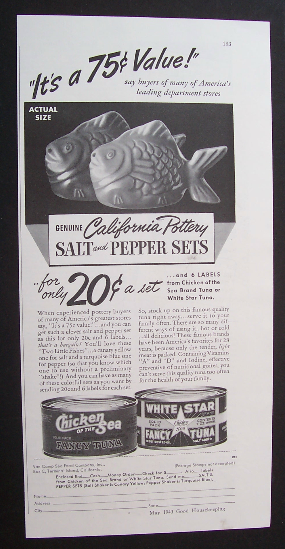 1940 Star - Kist Tuna