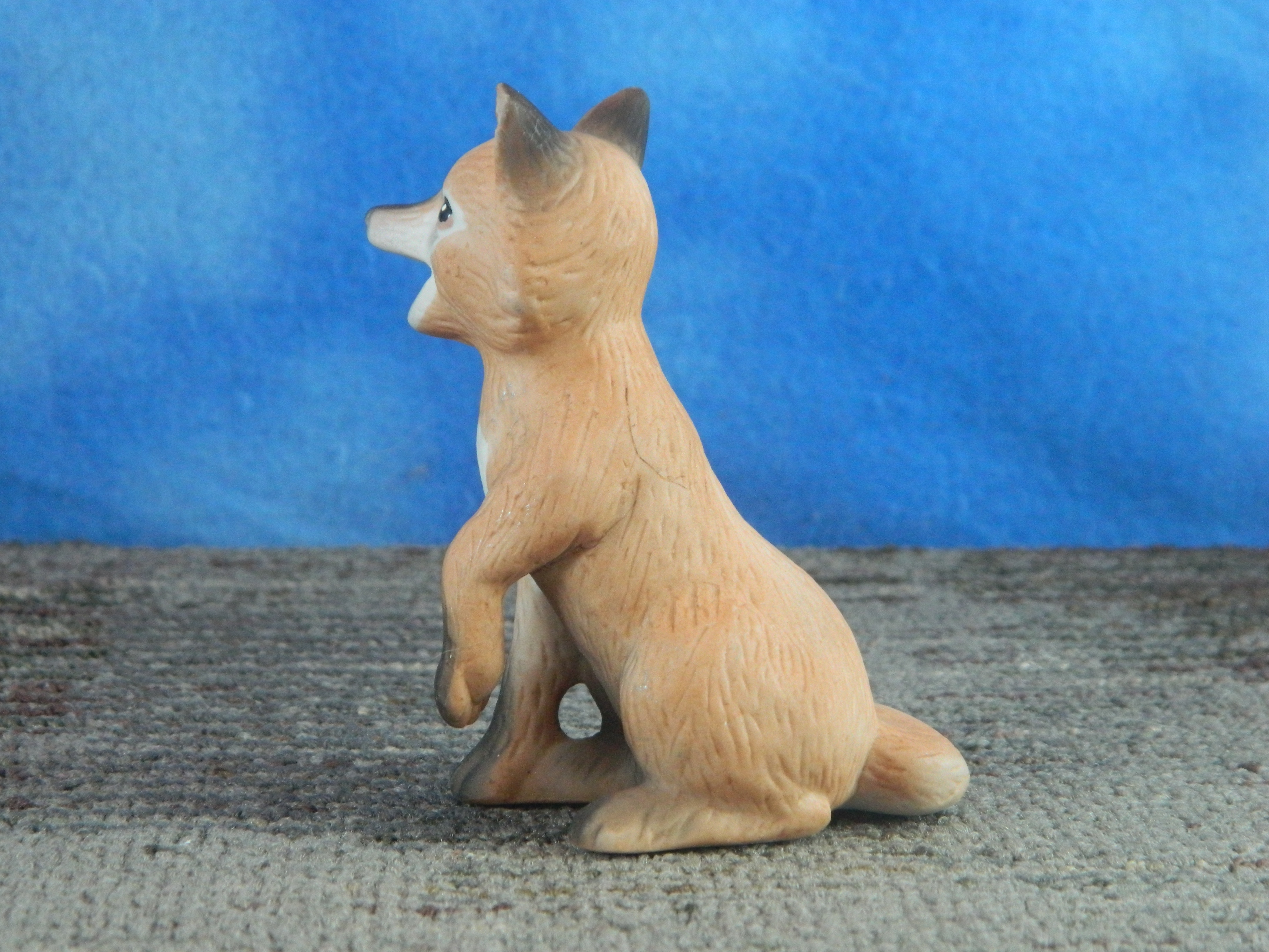 Cute Bone China Sitting Fox