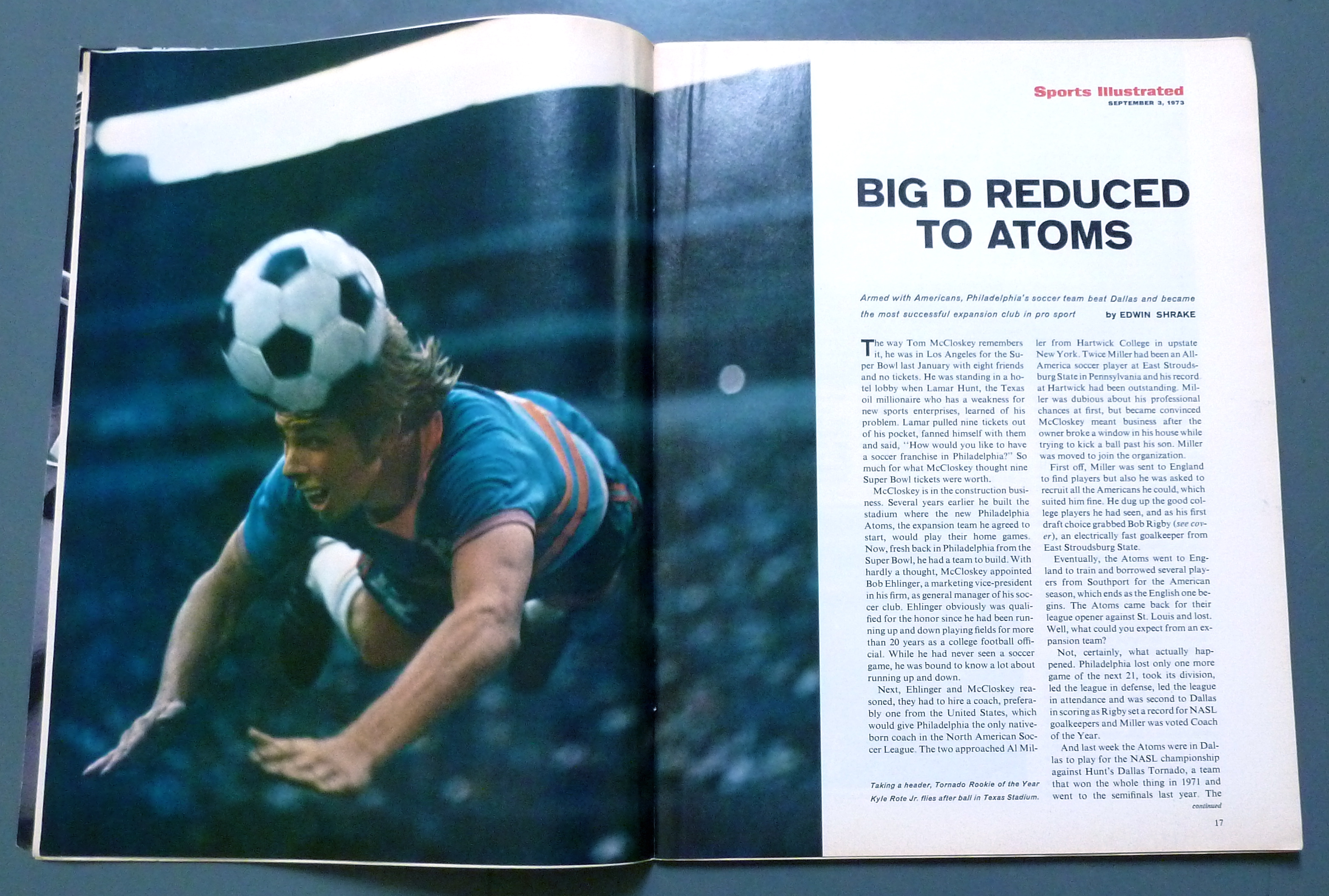Sports Illustrated-September 3, 1973-Bob Rigby