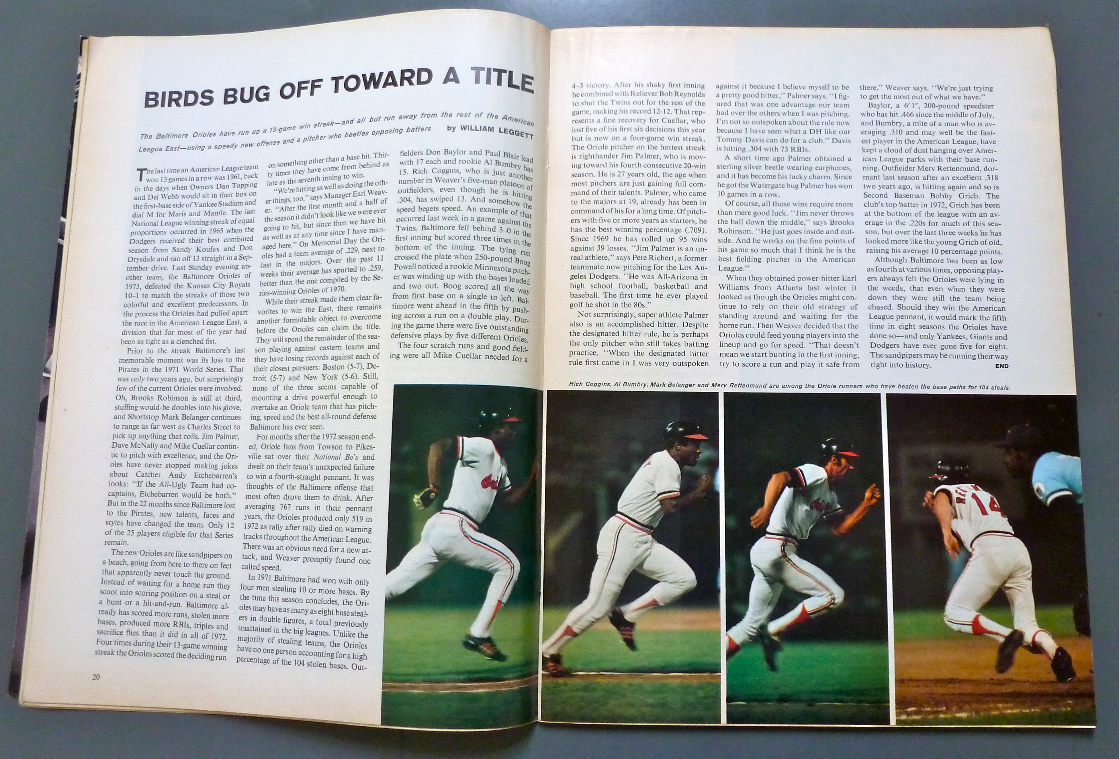 Sports Illustrated-September 3, 1973-Bob Rigby