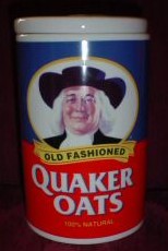 Quaker Oats 120th Anniversary Cookie Jar