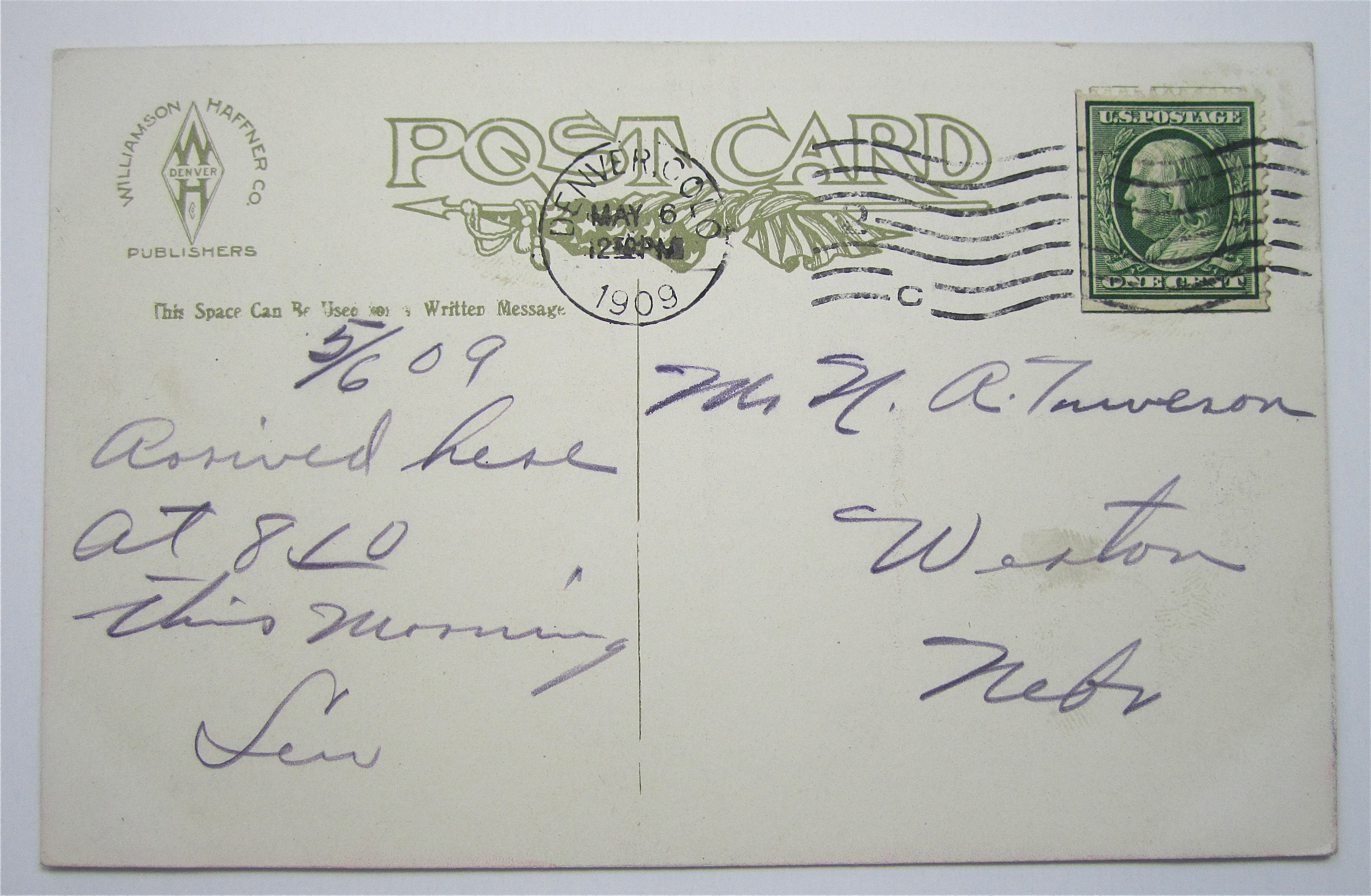 United States Mint And State Capital Postcard