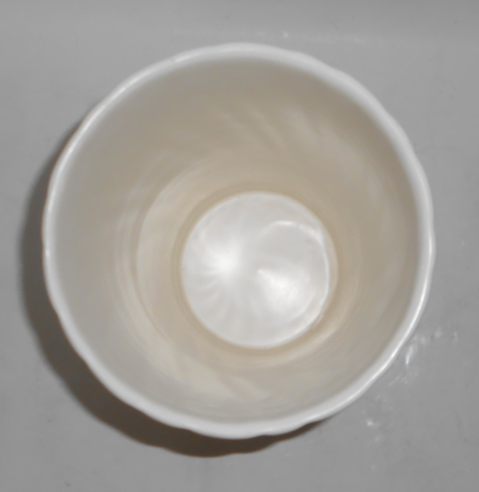 VINTAGE Bauer Pottery Cal-Art 10'' Matte White #510 Vas