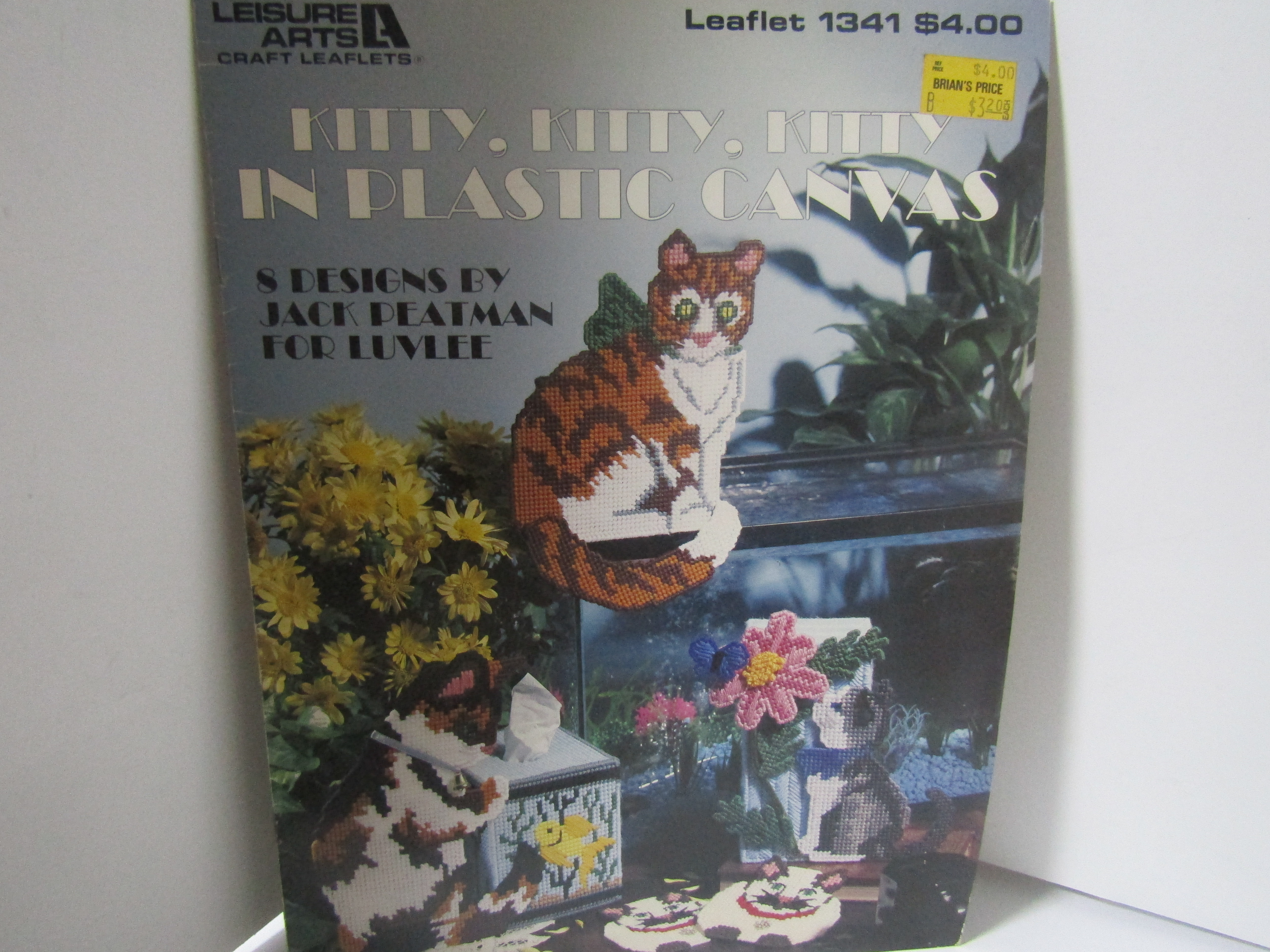 LeisureArts Kitty,Kitty,Kitty In Plastic Canvas #1341