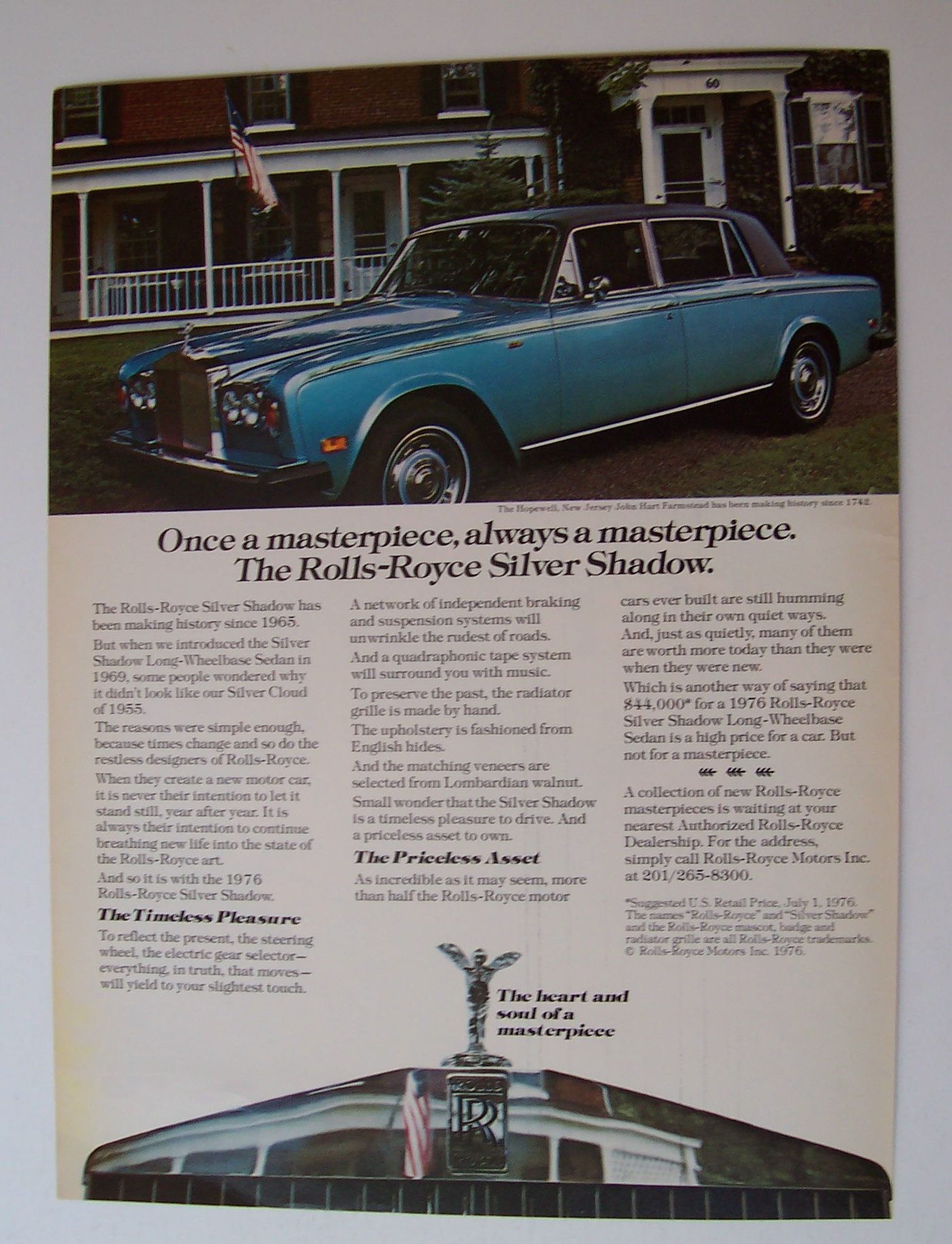1976  Rolls - Royce  Silver  Shadow