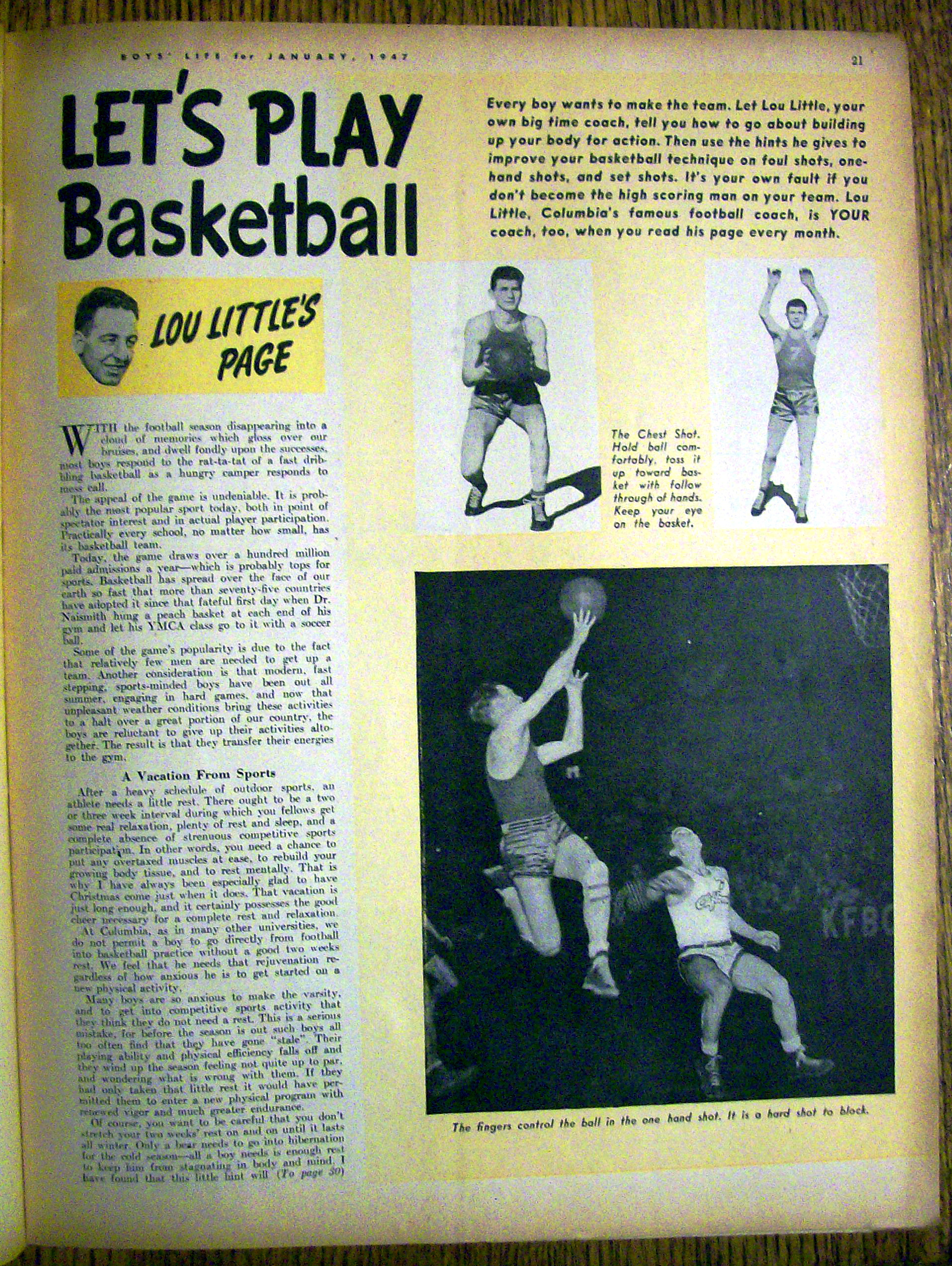 Boys Life Magazine-January 1947-Buck Rogers Age Is Here